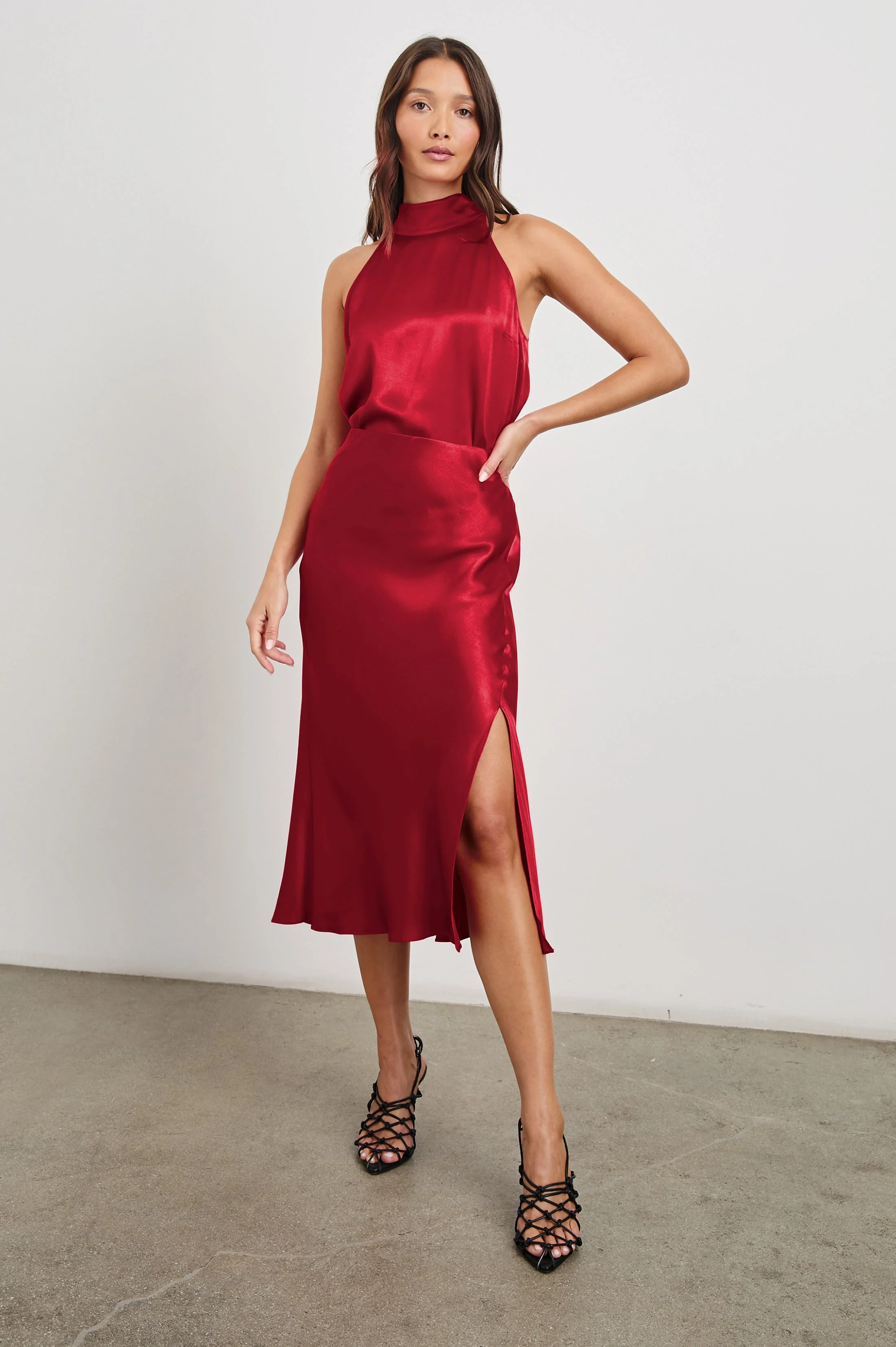 LEAH TOP - SCARLET - Image 3