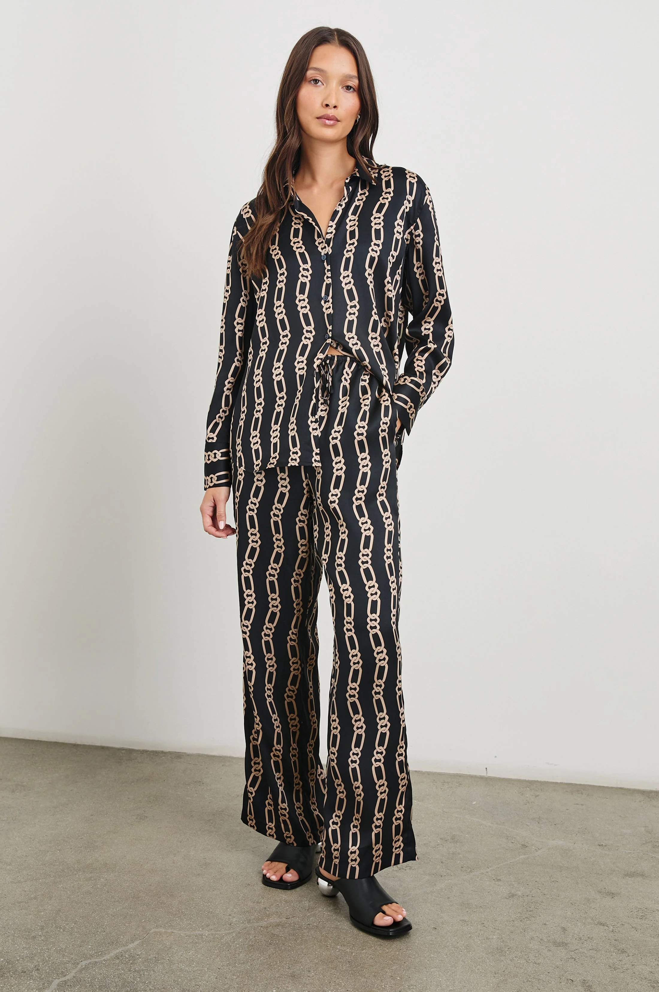 LEDGER SHIRT - BLACK GOLD LINK - Image 5