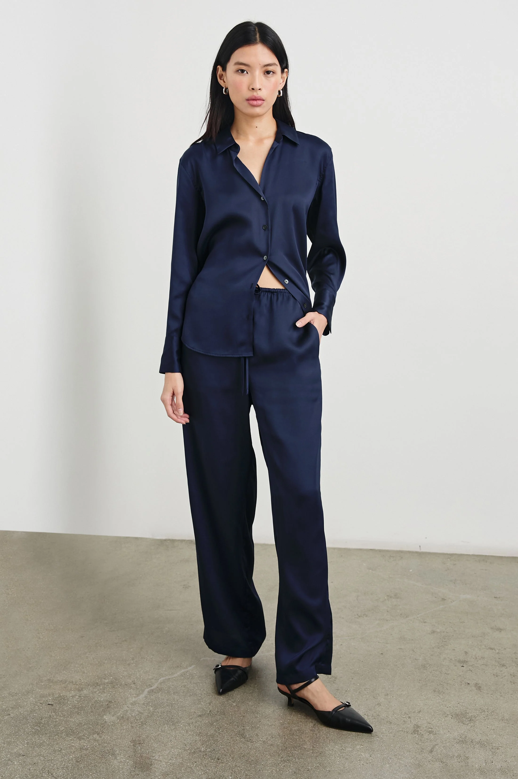 LEDGER SHIRT - NAVY - Image 3
