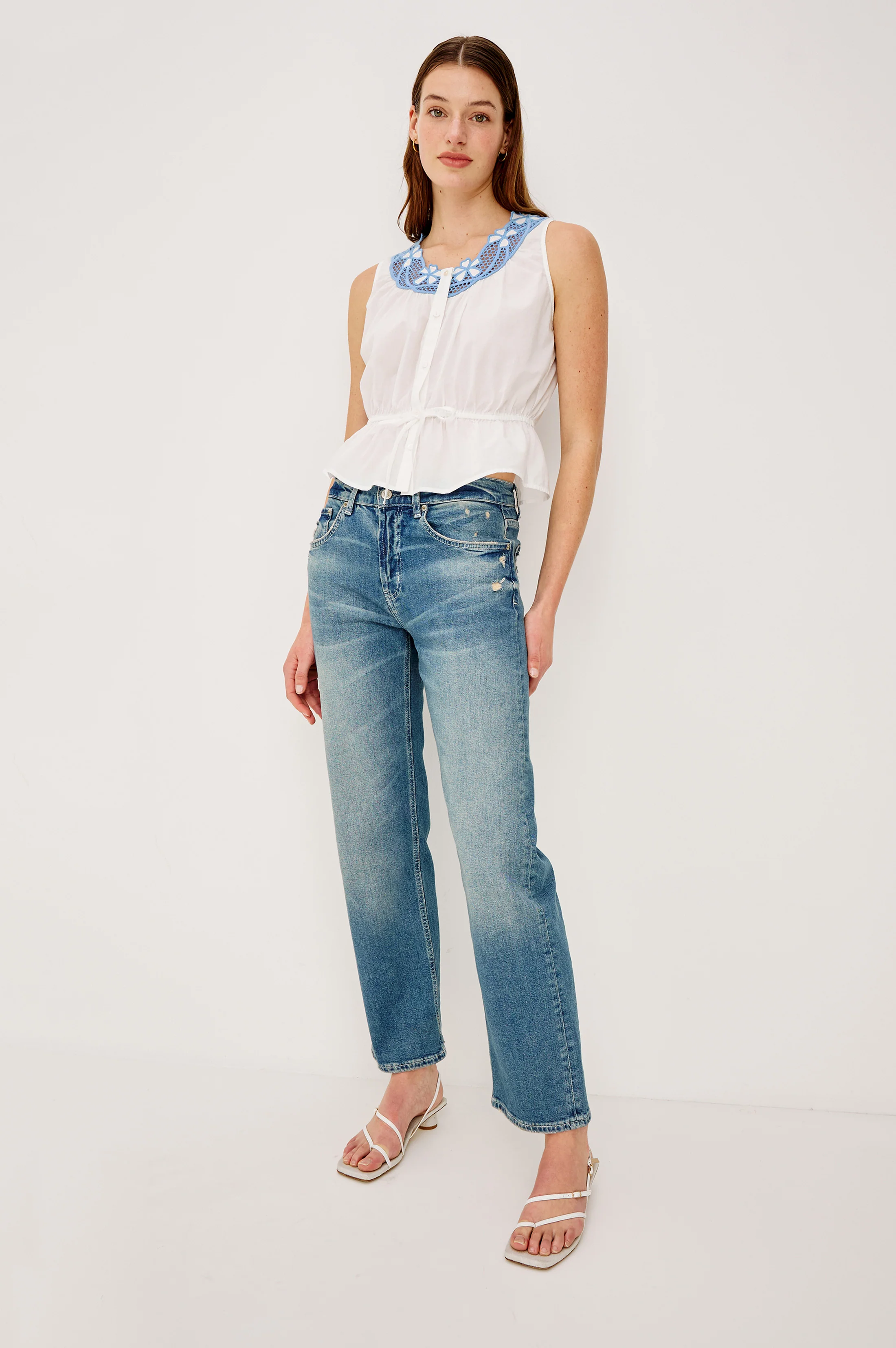 LEILANI TOP - WHITE - Image 3