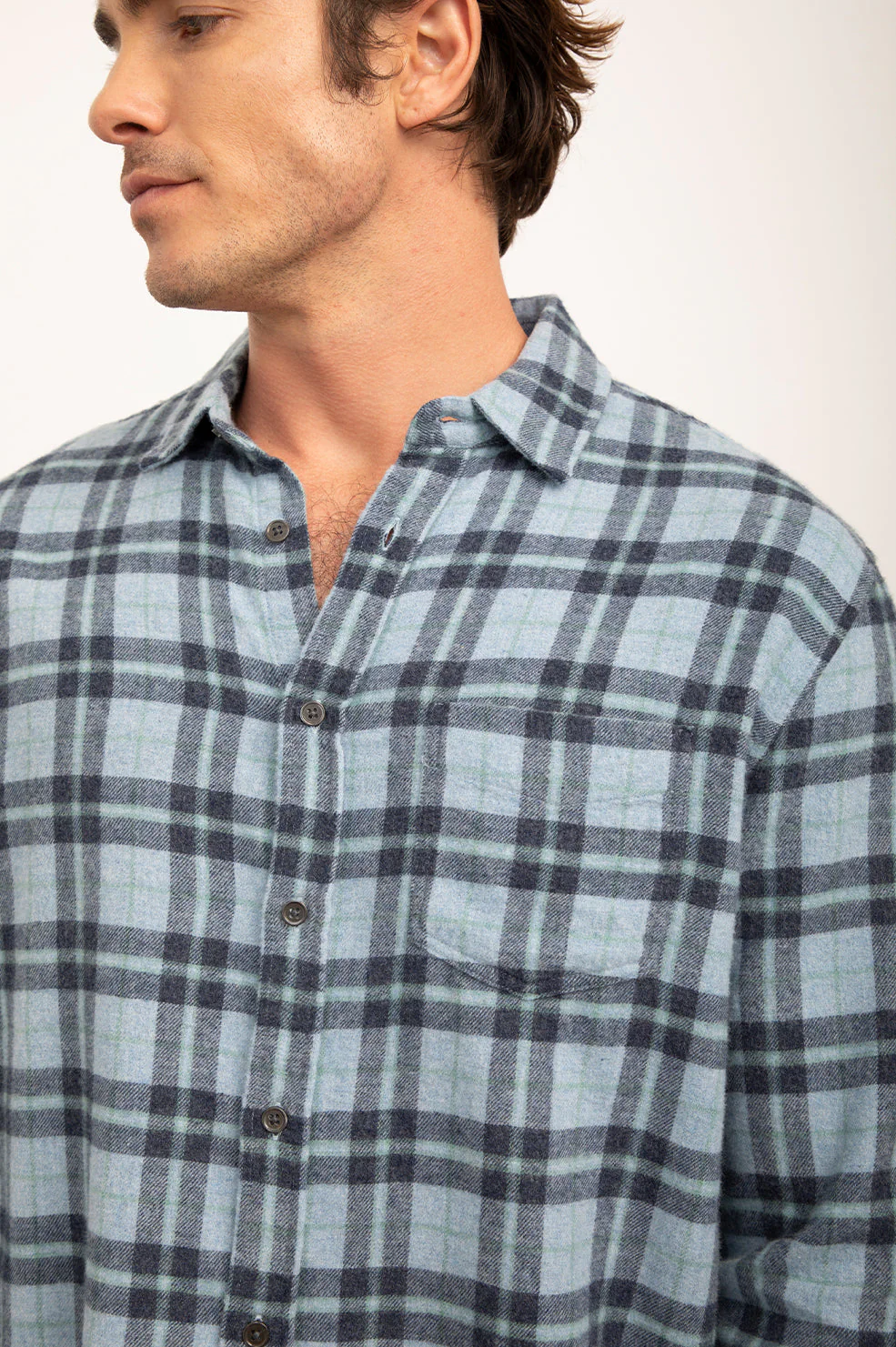 LENNOX SHIRT - ALGAE MELANGE - Image 2