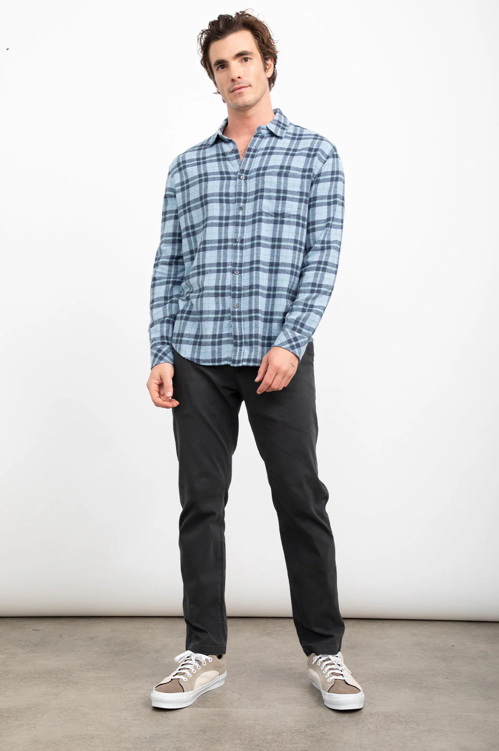 LENNOX SHIRT - ALGAE MELANGE - Image 3