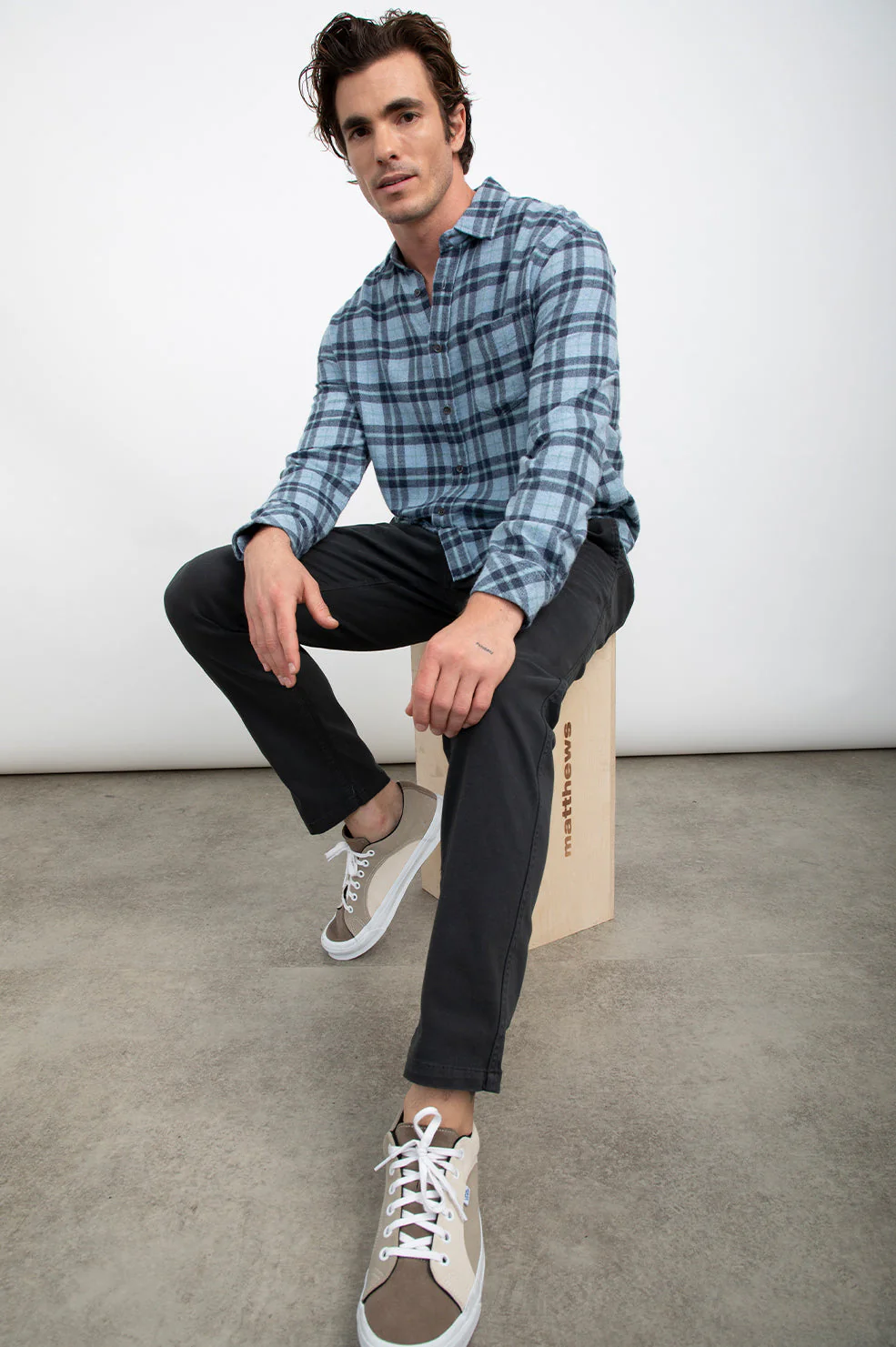 LENNOX SHIRT - ALGAE MELANGE - Image 4