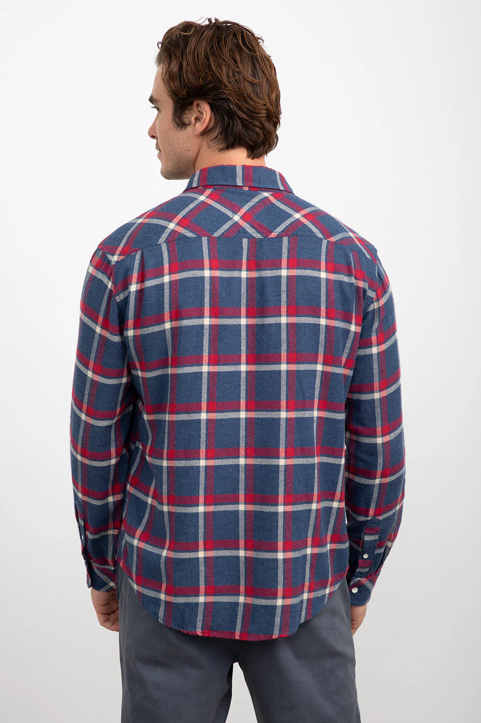 LENNOX SHIRT - CHERRY DENIM MELANGE - Image 4