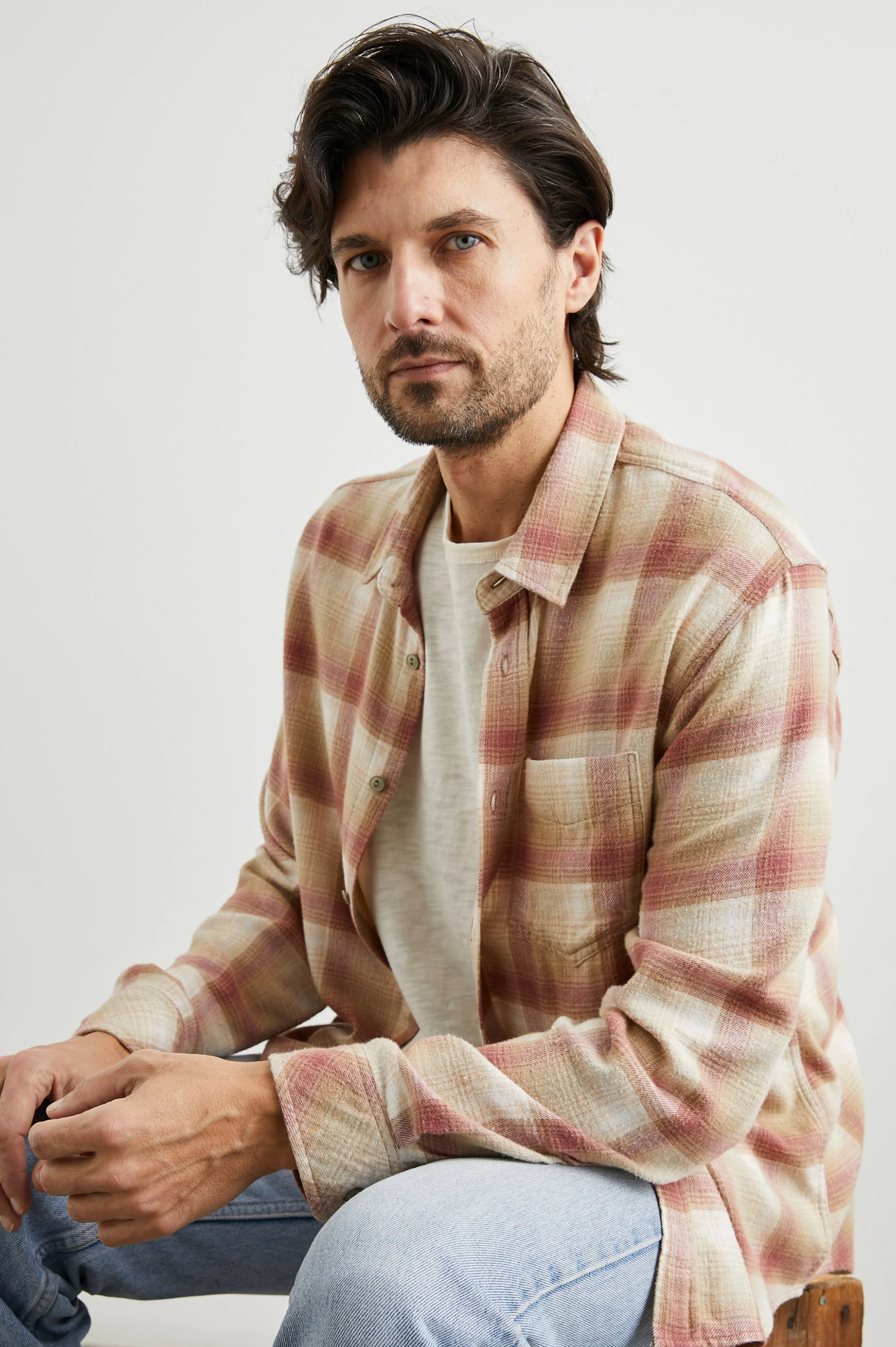 LENNOX SHIRT - CRANBERRY FINCH - Image 4