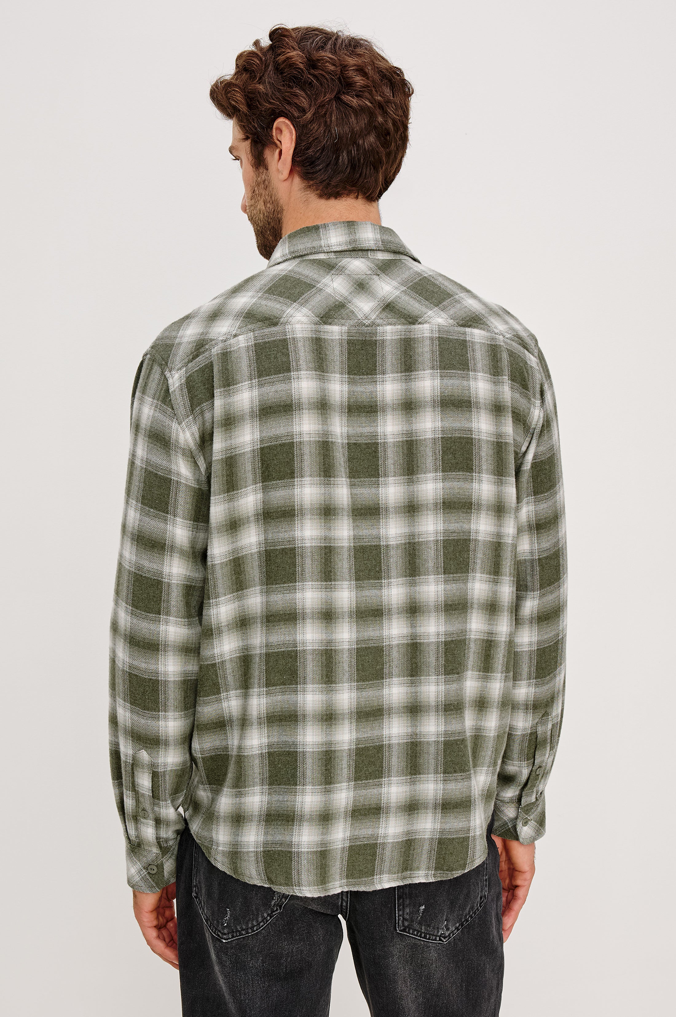 LENNOX SHIRT - DEEP MEADOW WHITE - Image 5