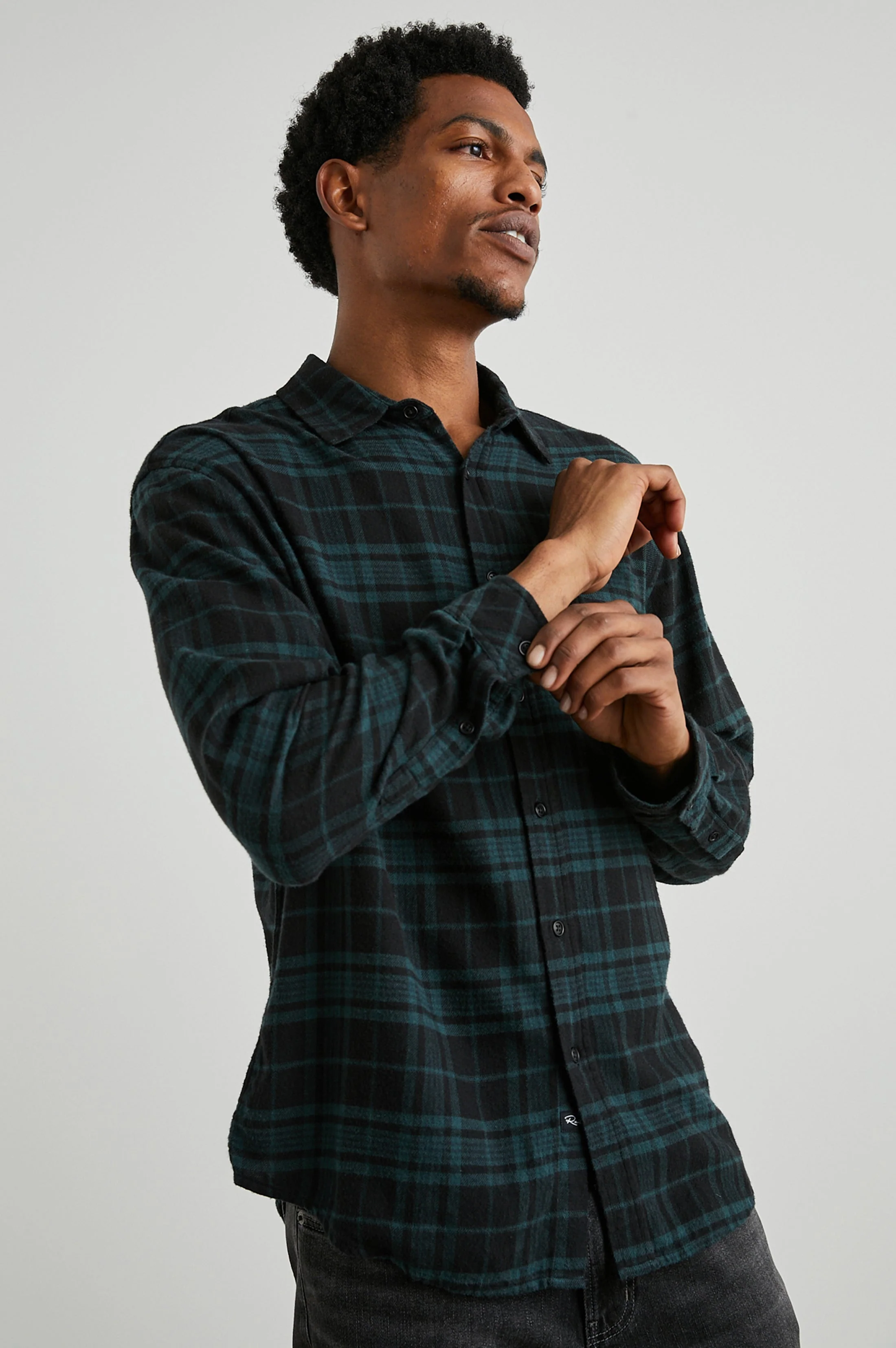 LENNOX SHIRT - EMERALD SHADOW - Image 3