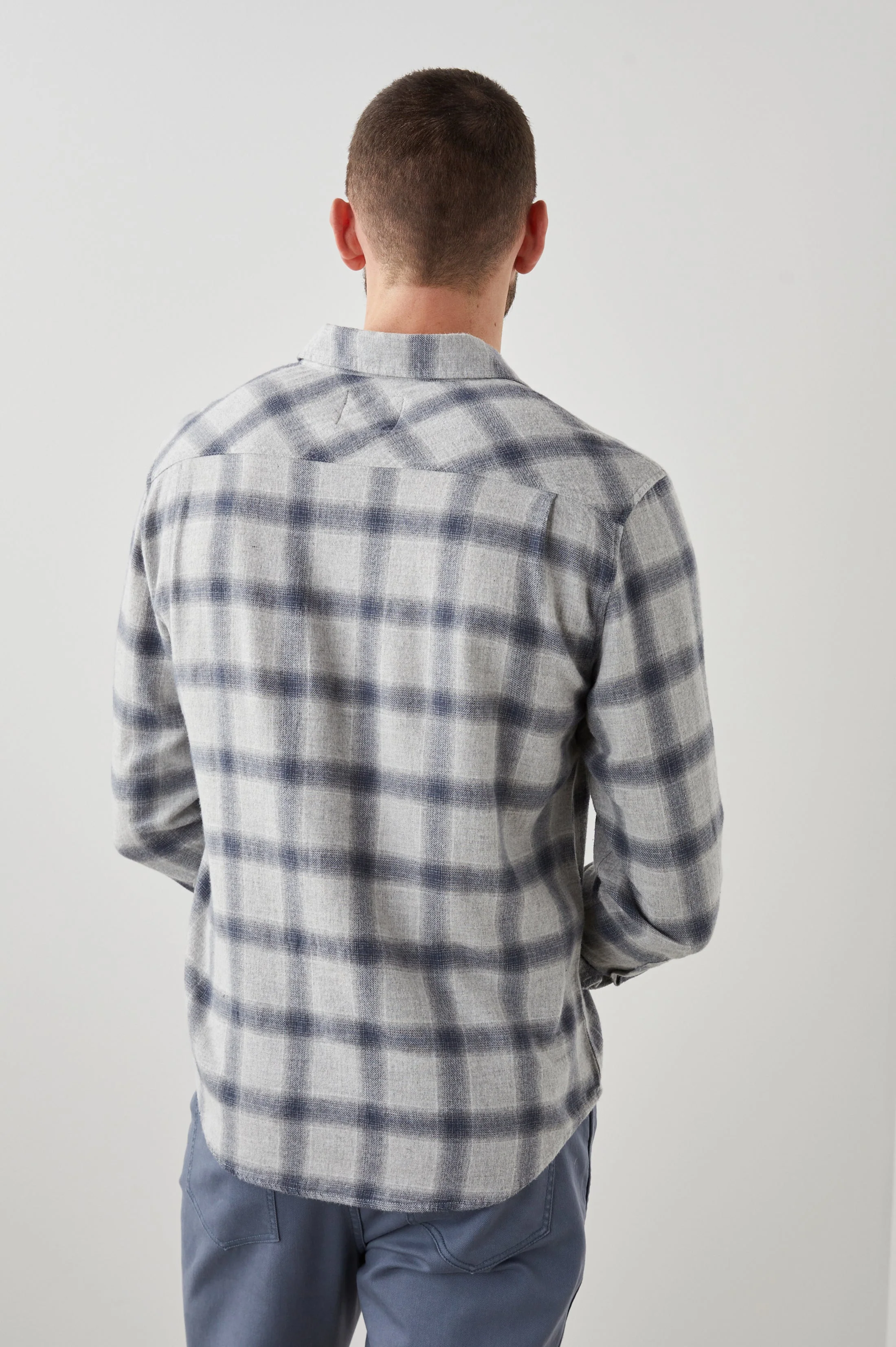 LENNOX SHIRT - METALLIC STORM HEATHER - Image 7