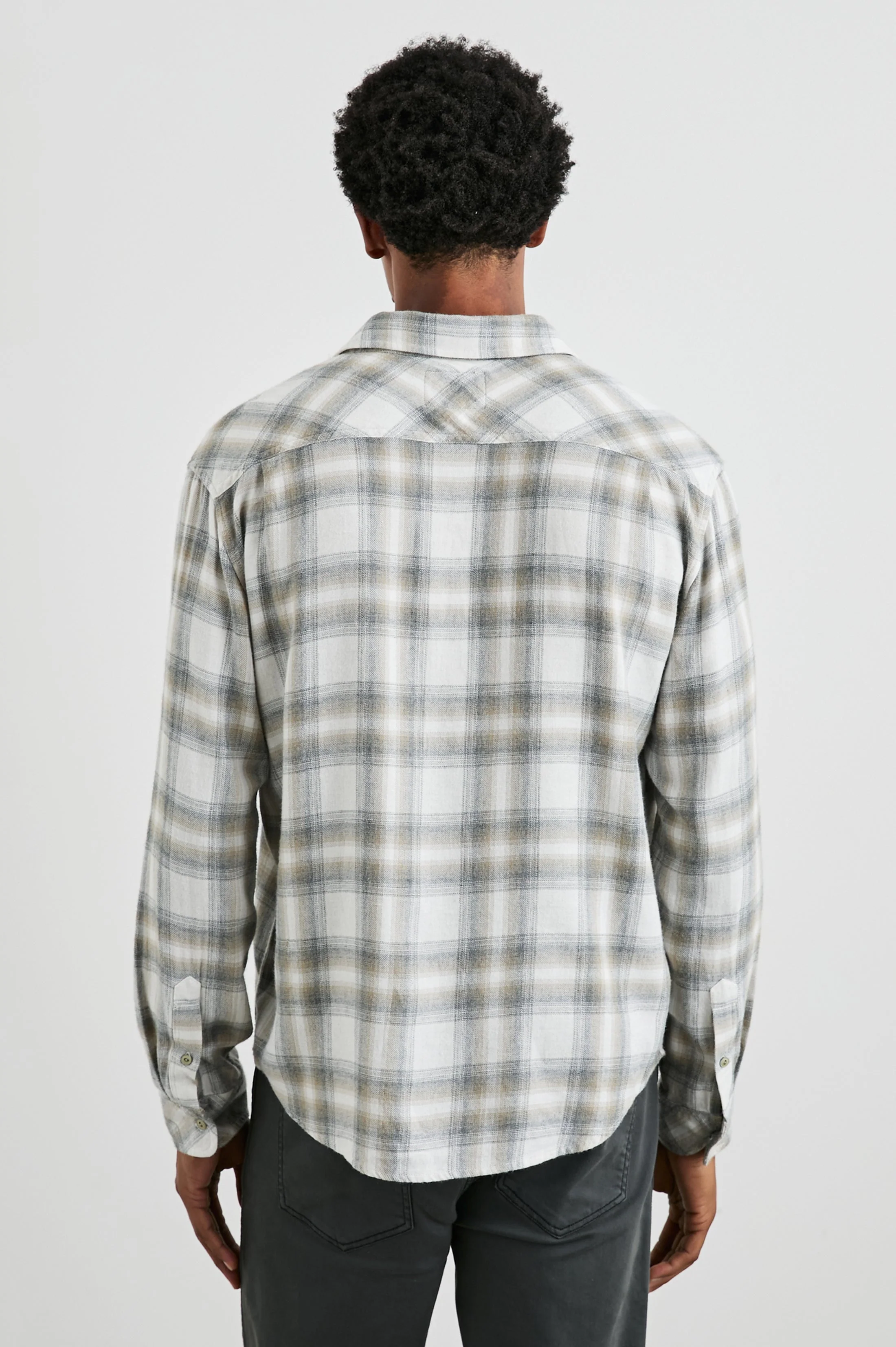 LENNOX SHIRT - QUICKSAND SPARK MELANGE - Image 5