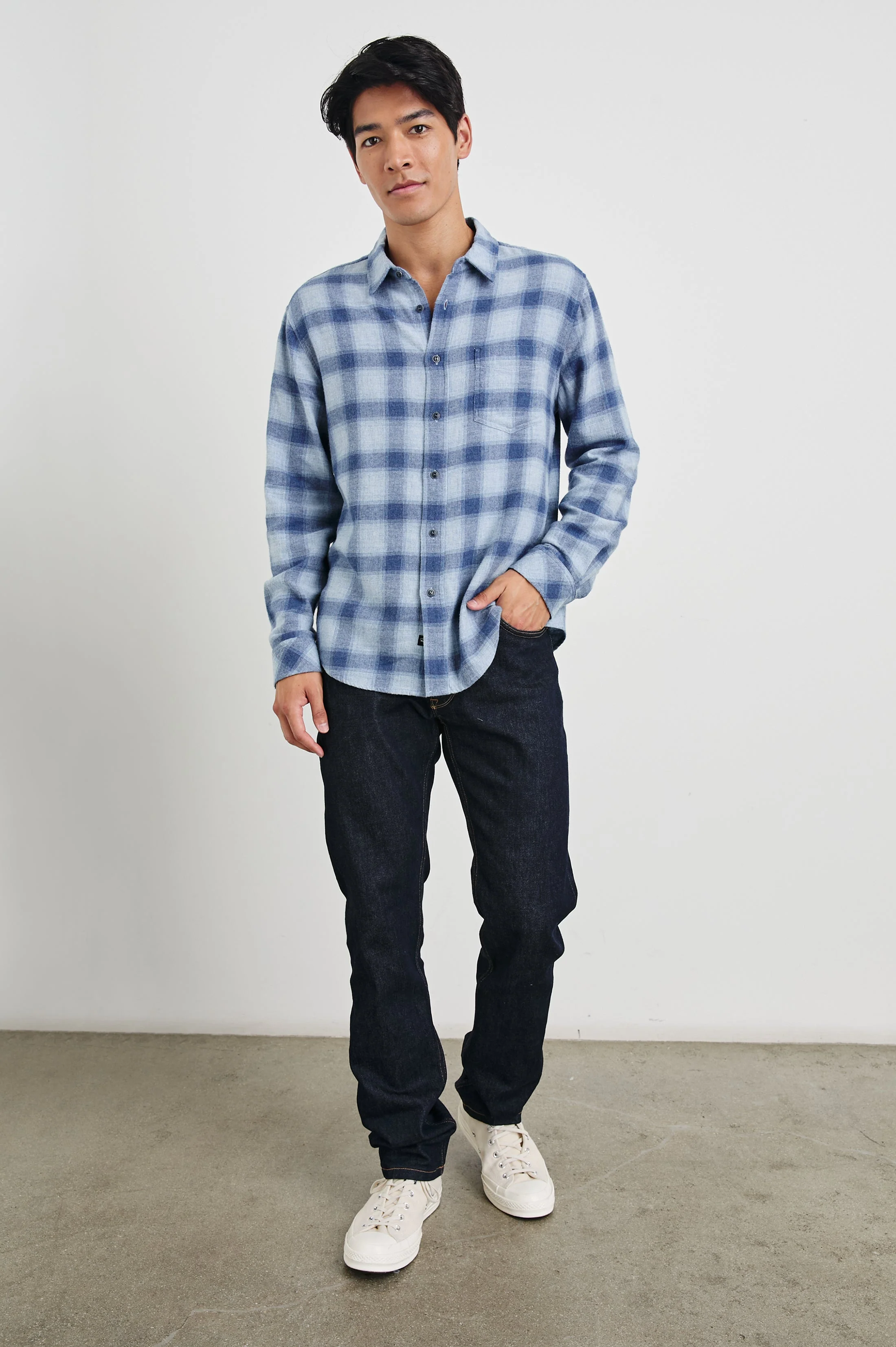 LENNOX SHIRT - WATERFALL SHADOW - Image 3