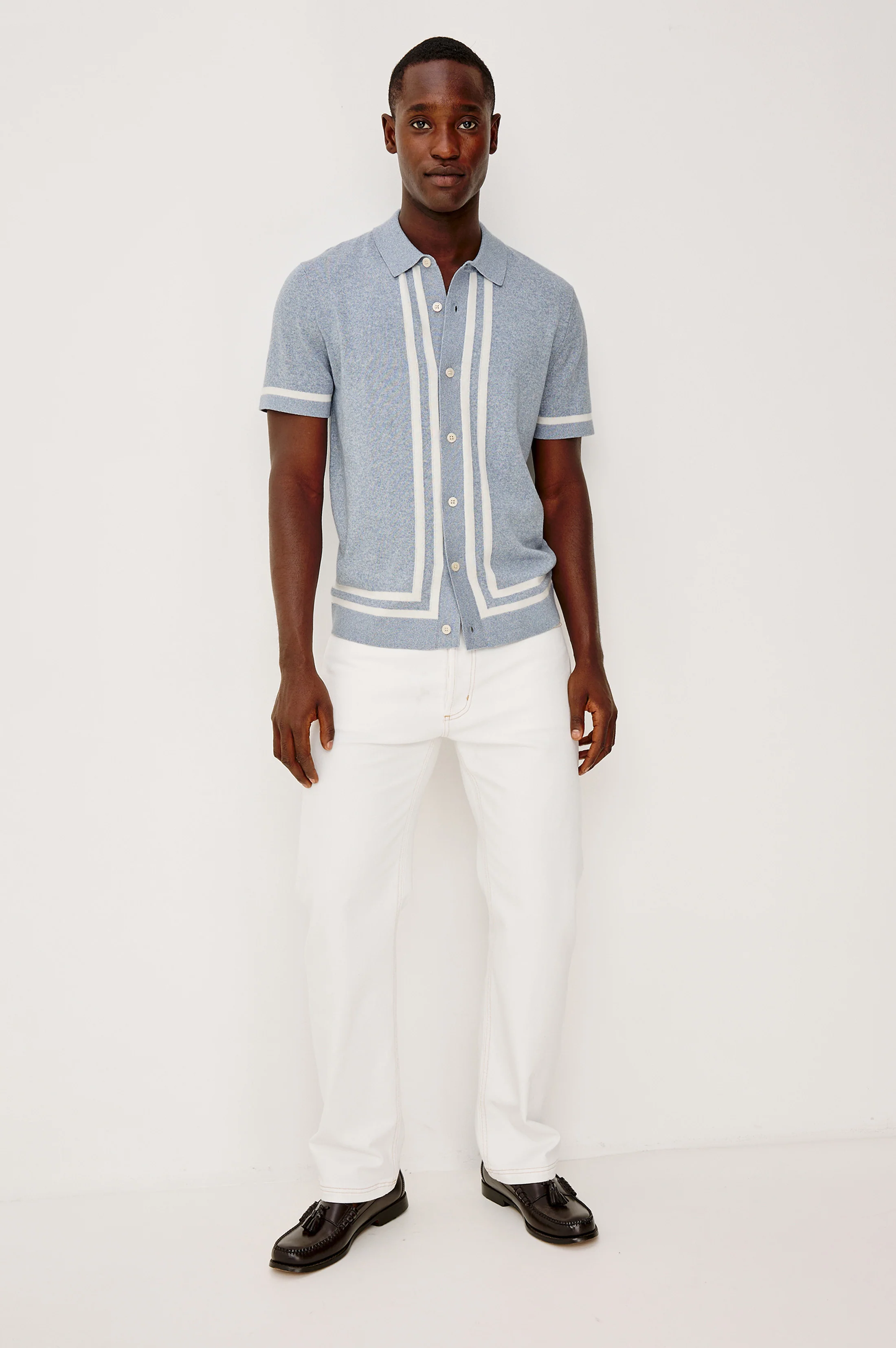 LEO SHIRT - SKY WHITE - Image 3