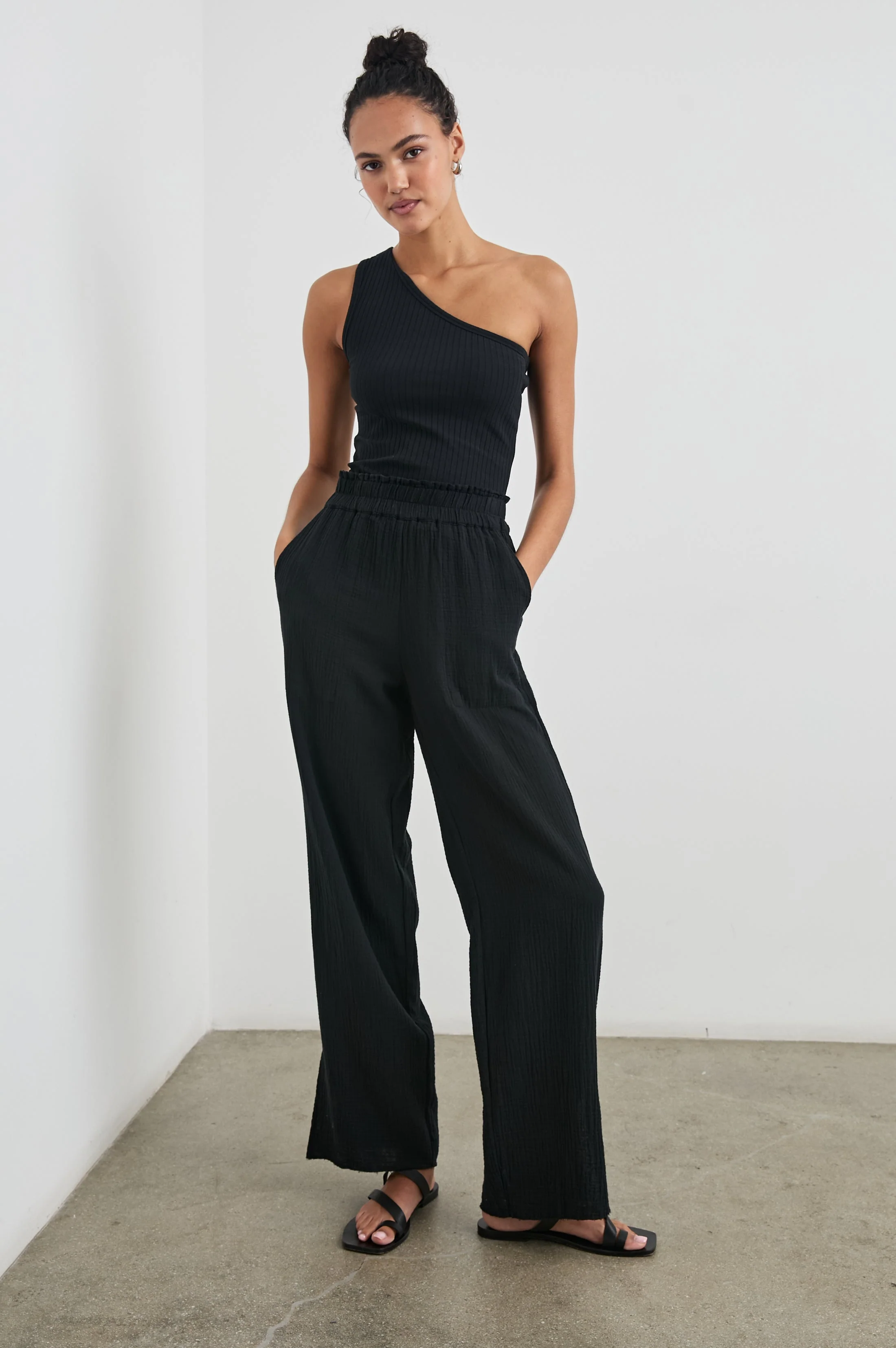 LEON PANT - BLACK - Image 3