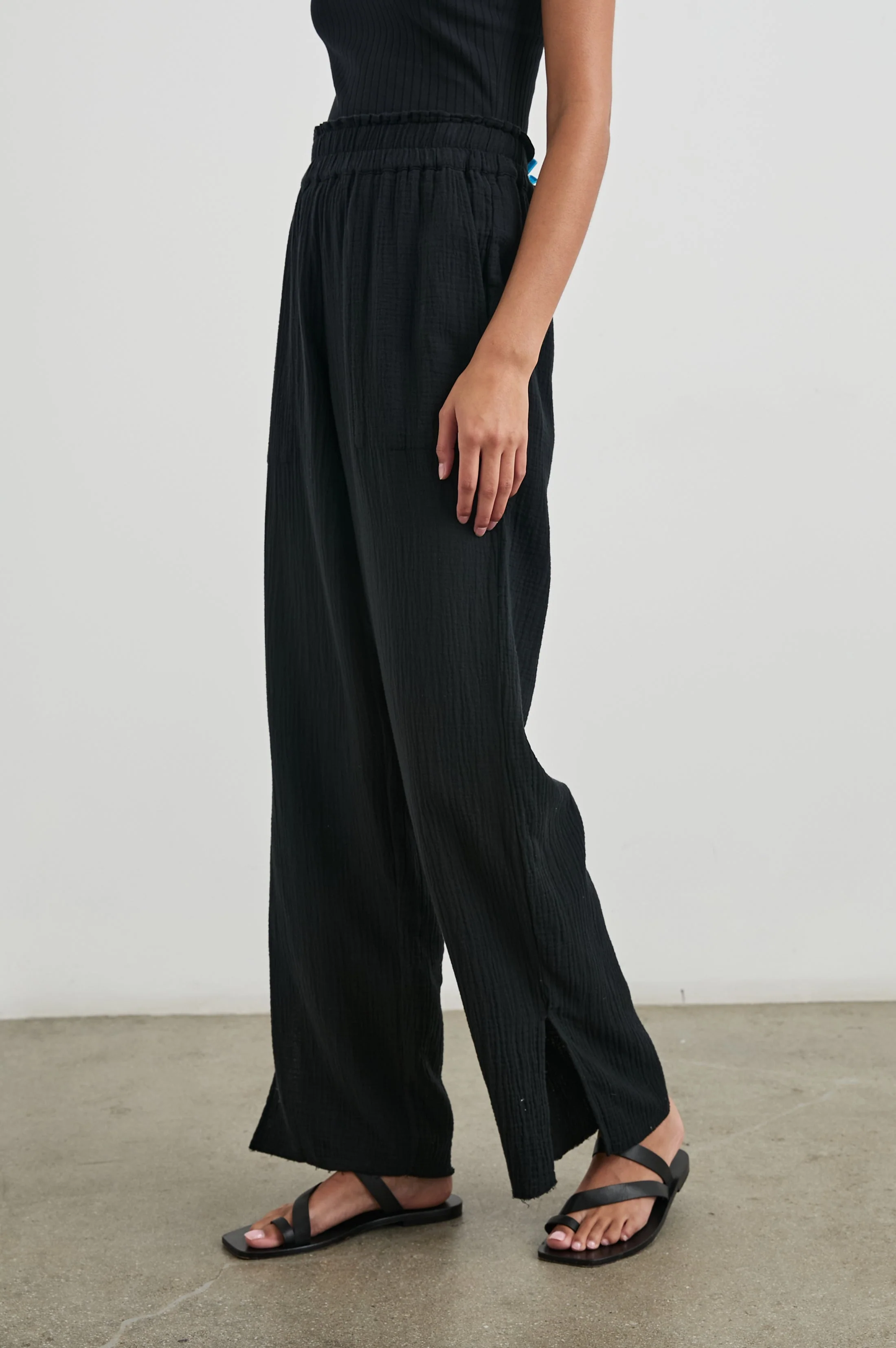 LEON PANT - BLACK - Image 4