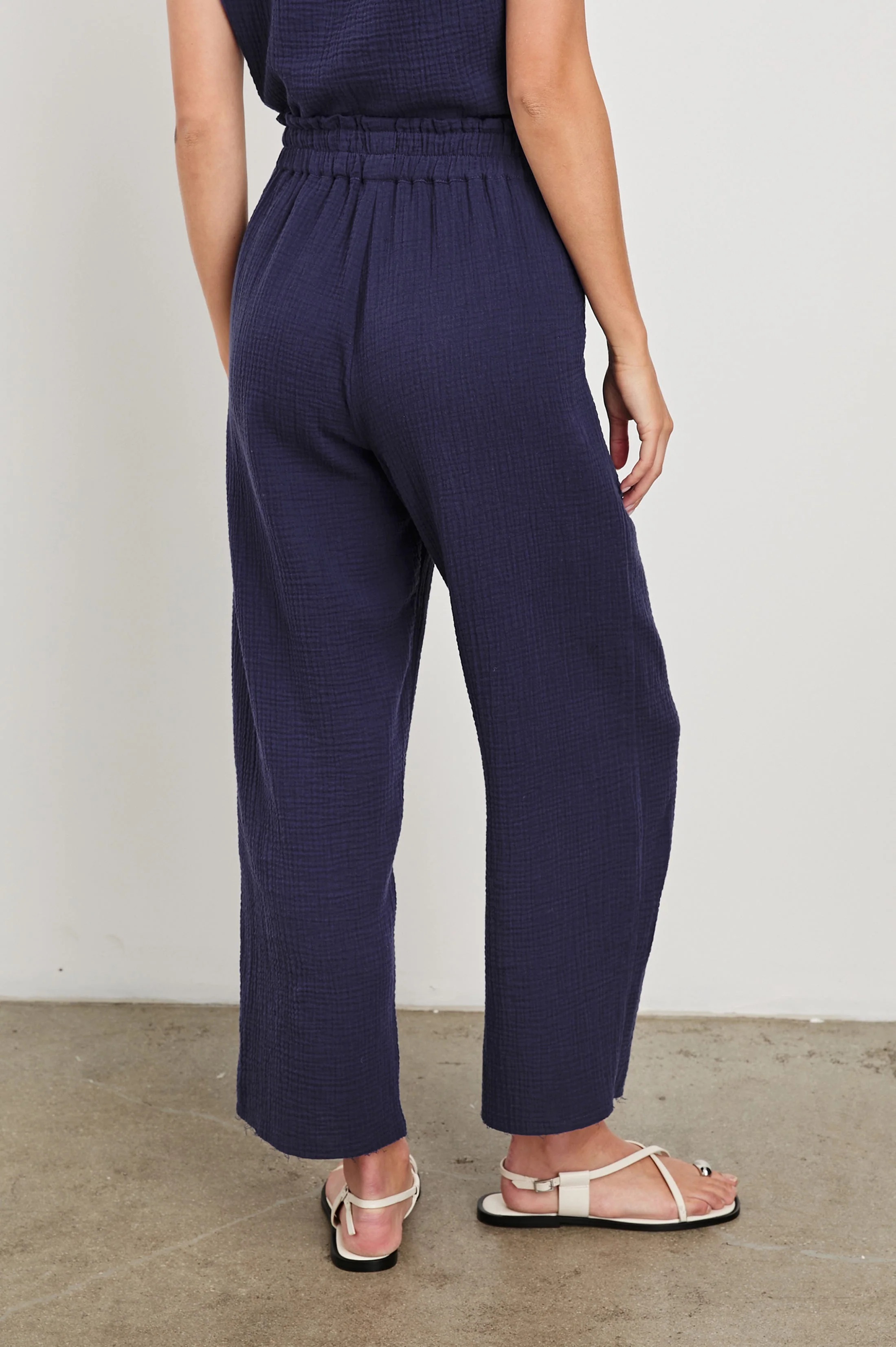 LEON CROP PANT - ADMIRAL BLUE - Image 2