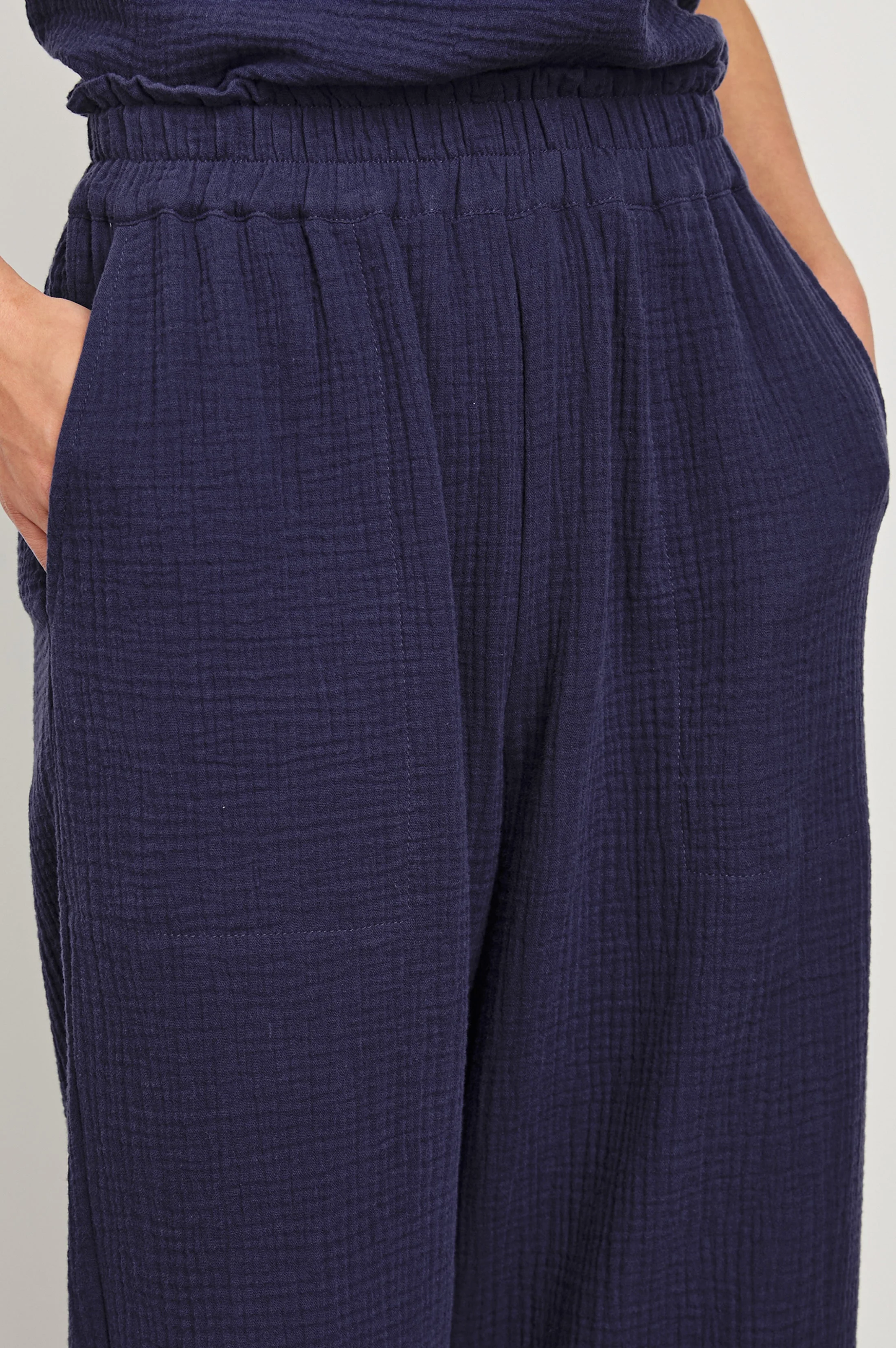 LEON CROP PANT - ADMIRAL BLUE - Image 3