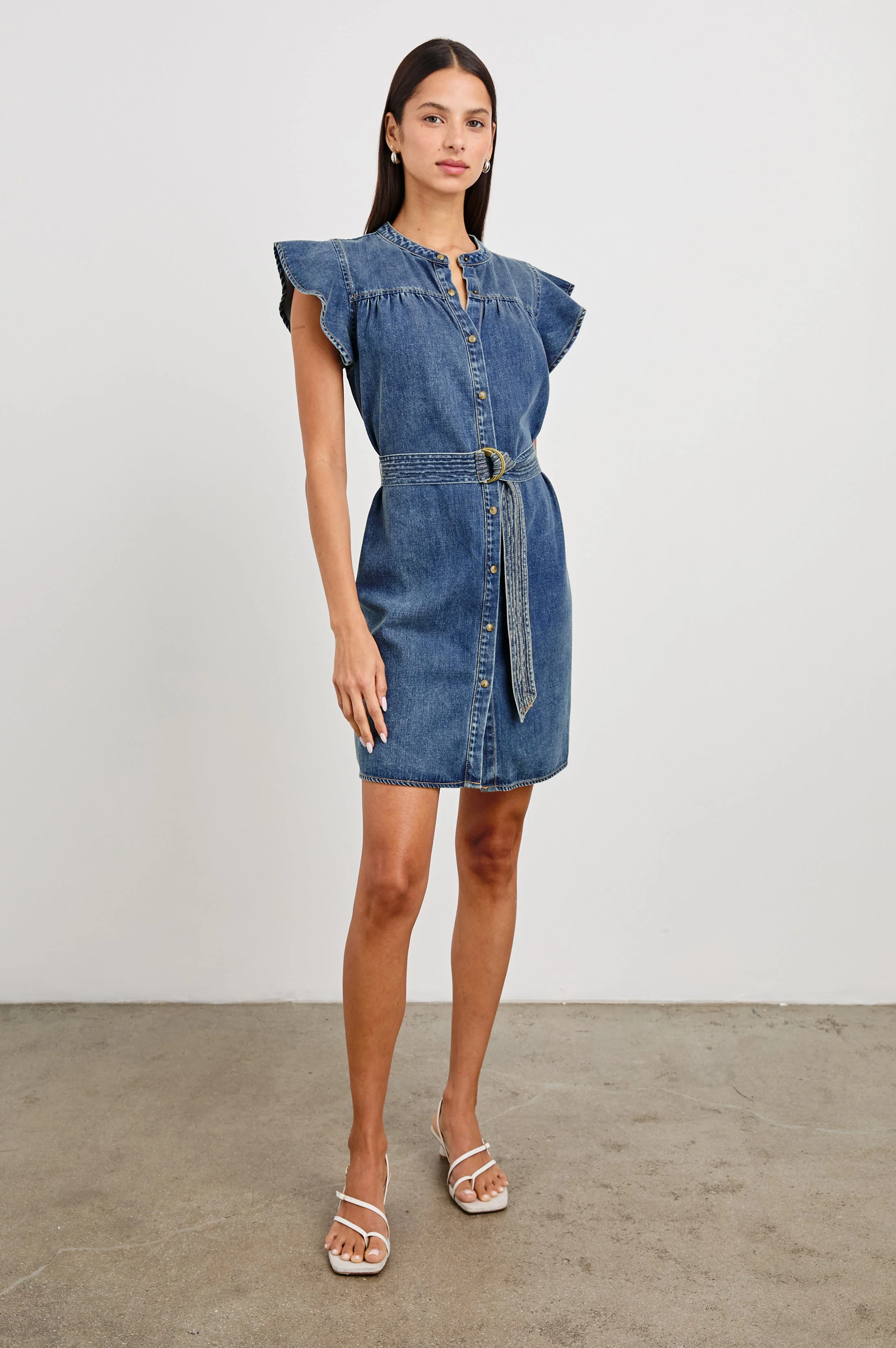 LETTA DRESS - CLASSIC BLUE - Image 3