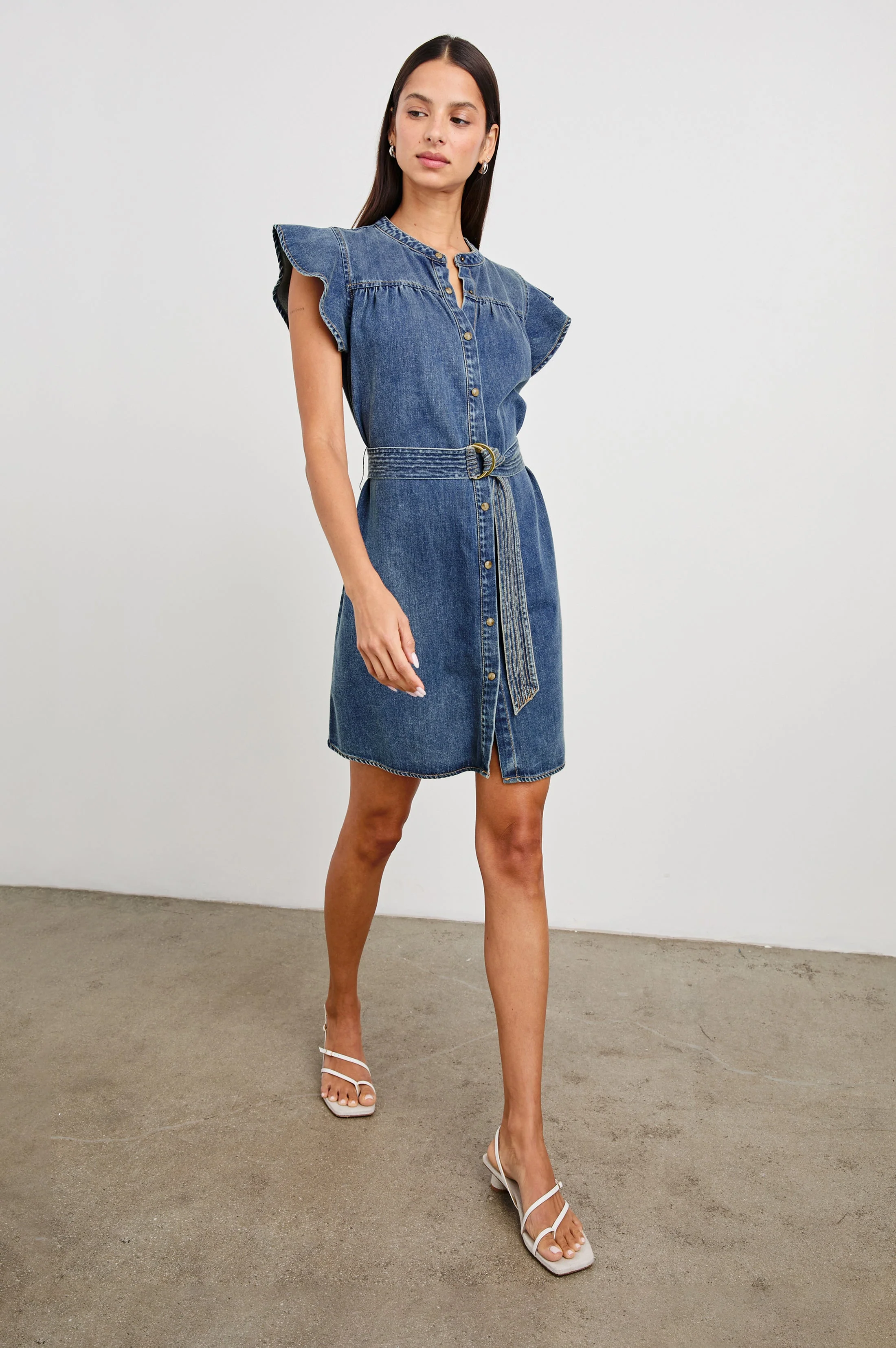 LETTA DRESS - CLASSIC BLUE - Image 4