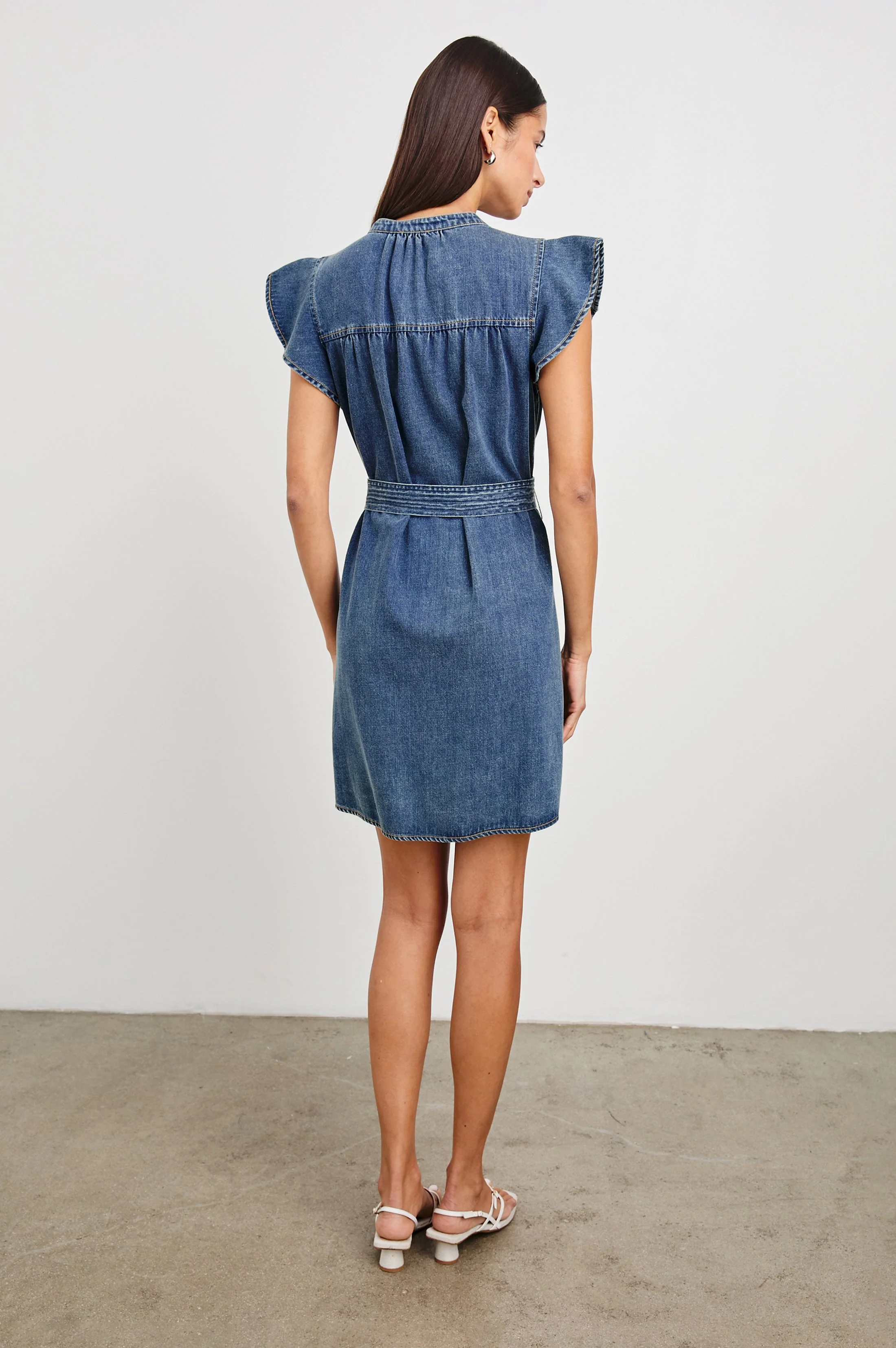 LETTA DRESS - CLASSIC BLUE - Image 5