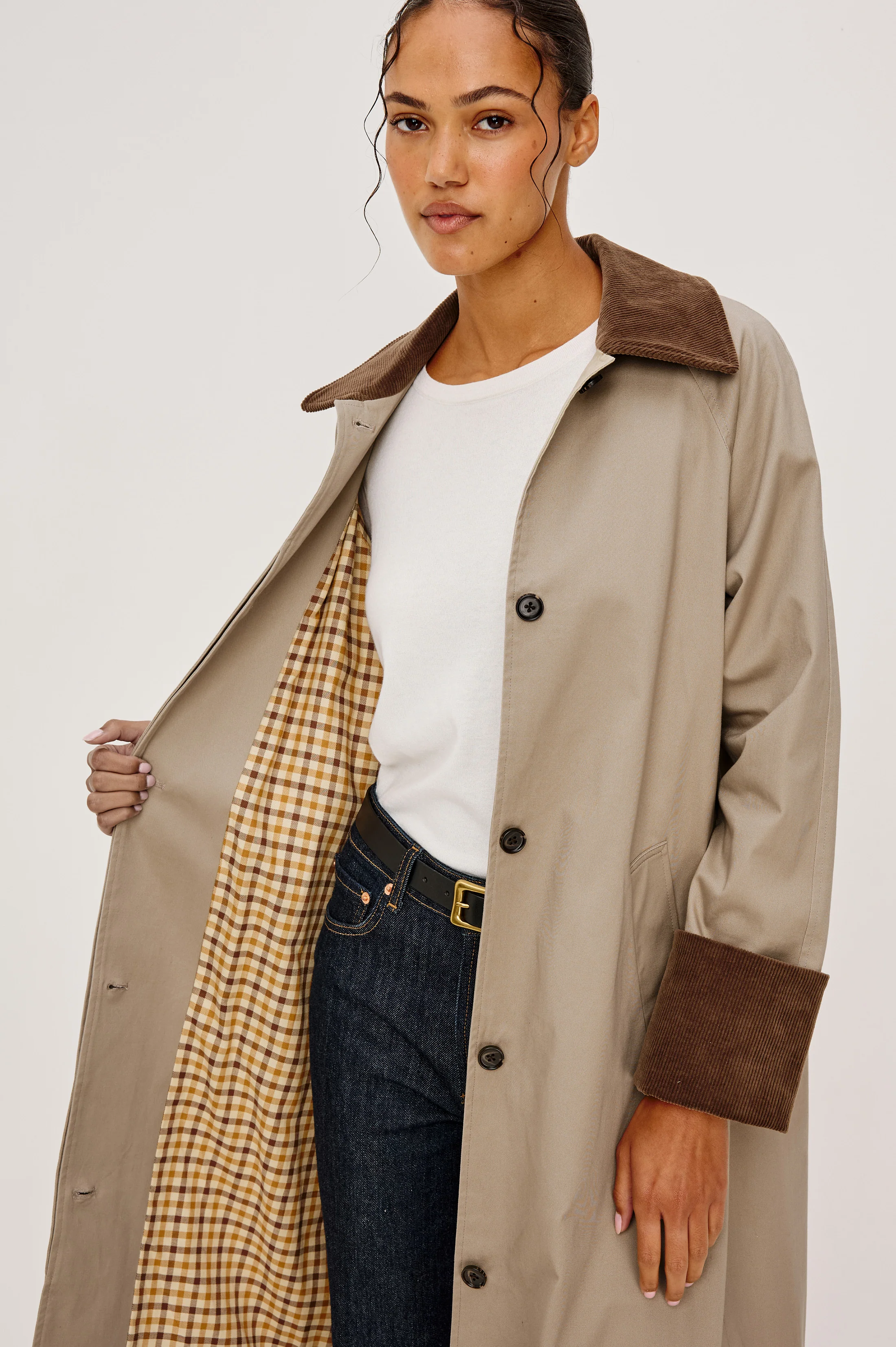 LEVY COAT - KHAKI - Image 2