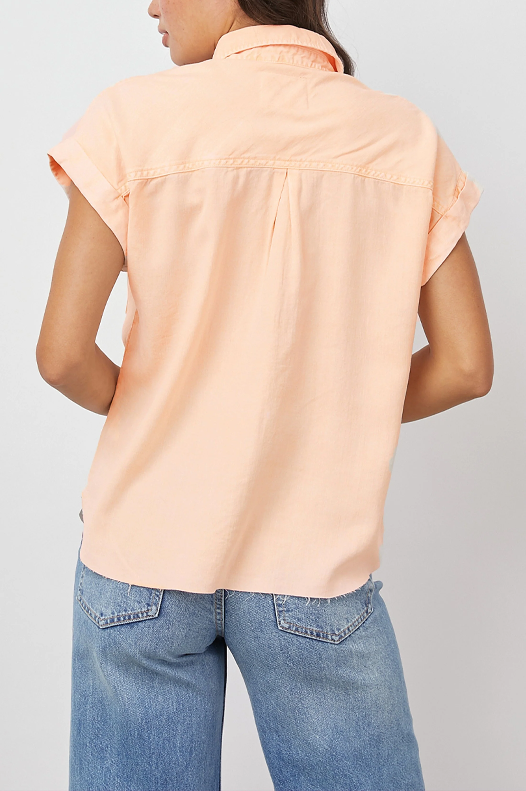 LEX SHIRT - PEACH ACID WASH - Image 3