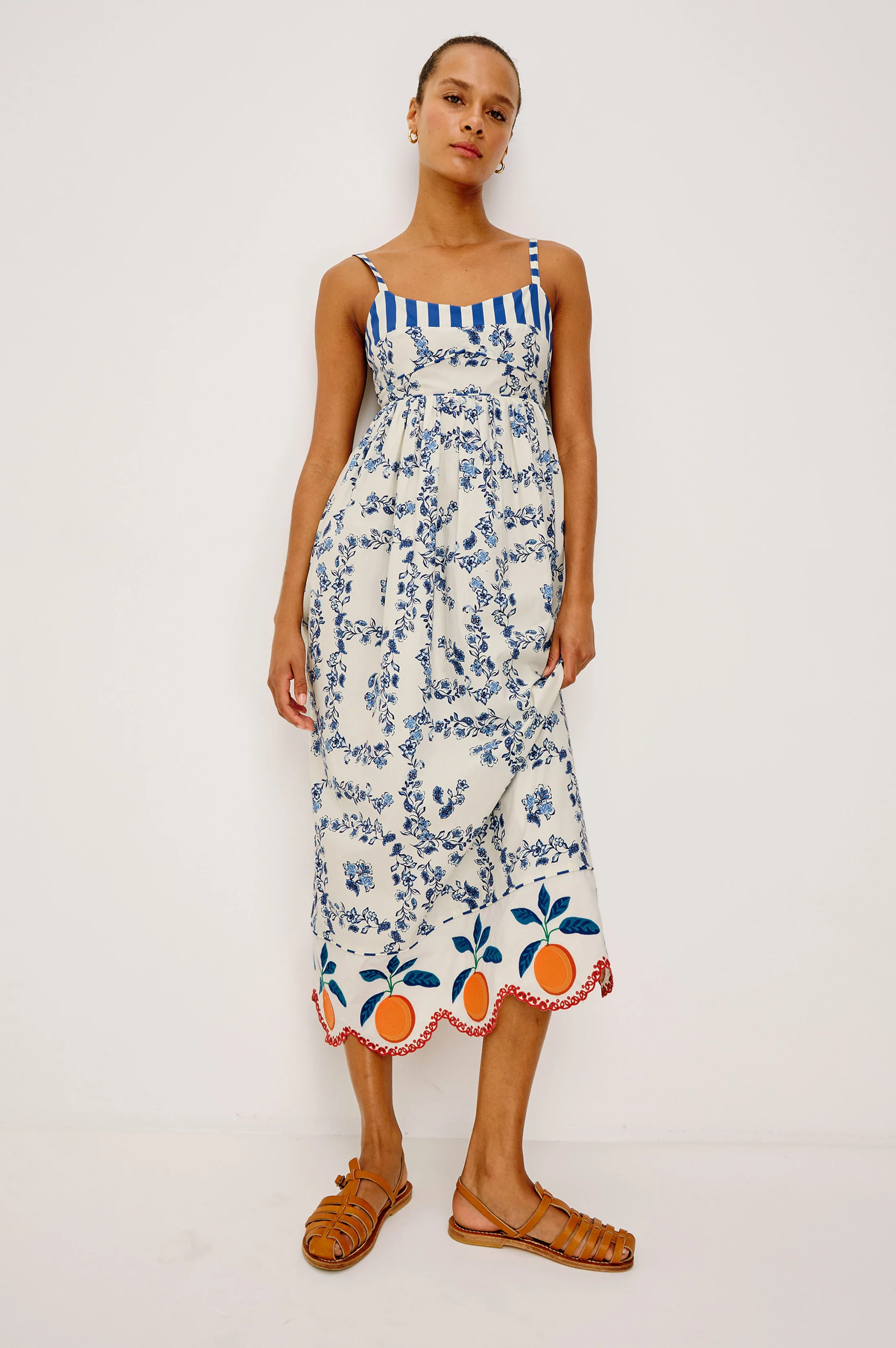 LEXIE DRESS - CERAMIC FLORAL - Image 3