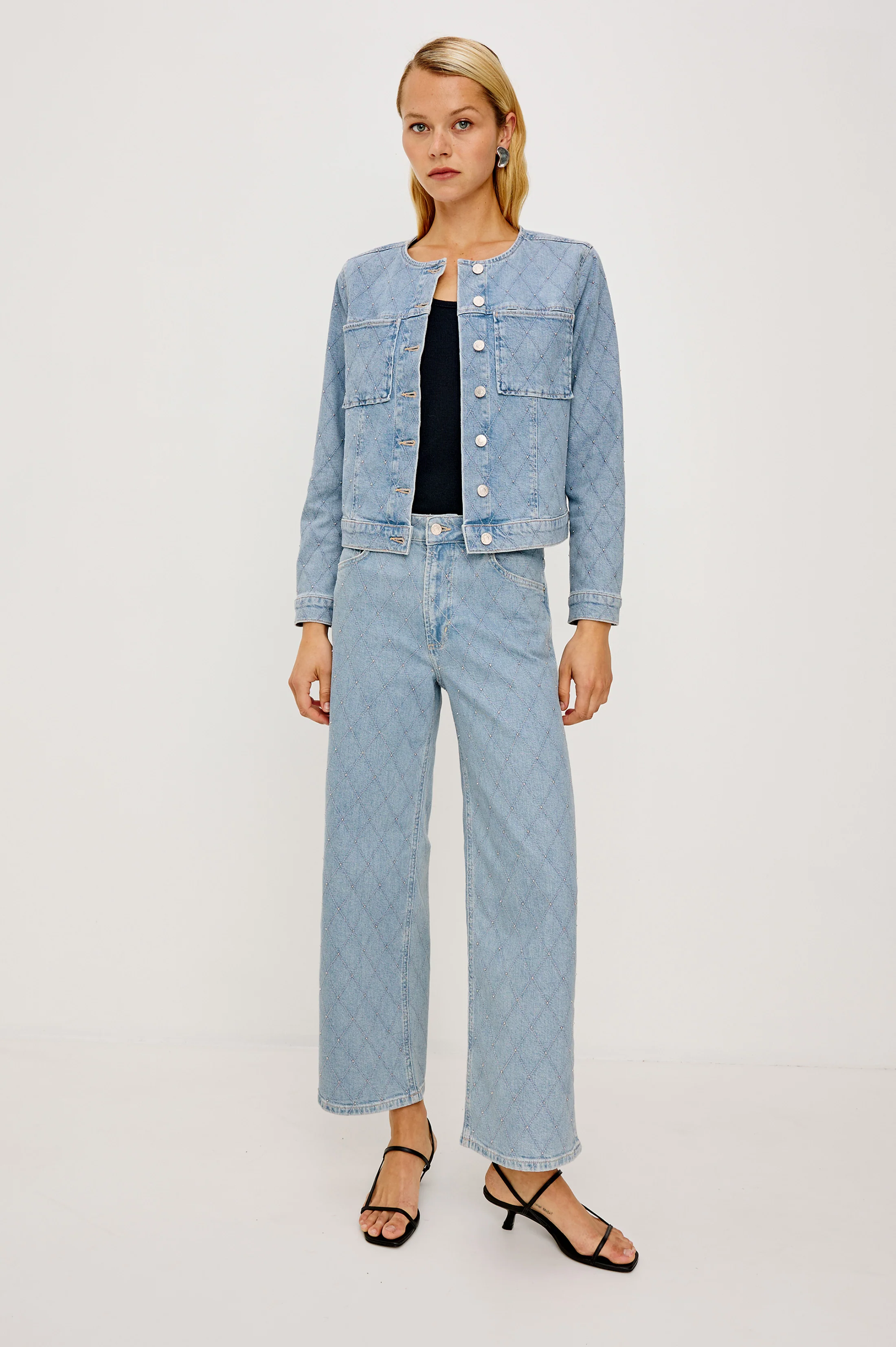 LIDO JACKET - QUILTED STUD