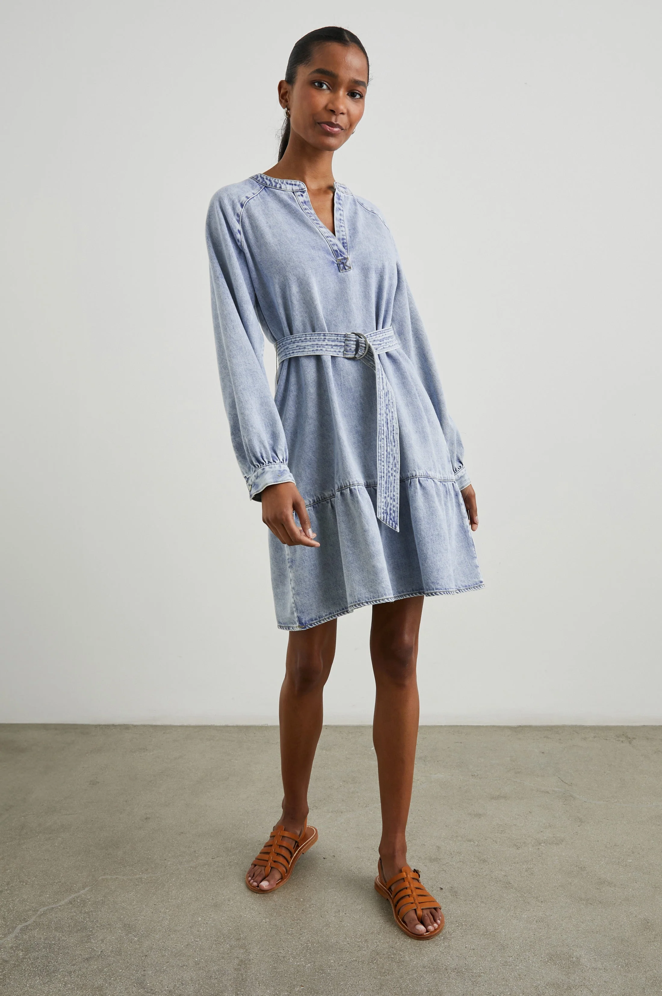 LILA DRESS - FADED INDIGO - Image 5