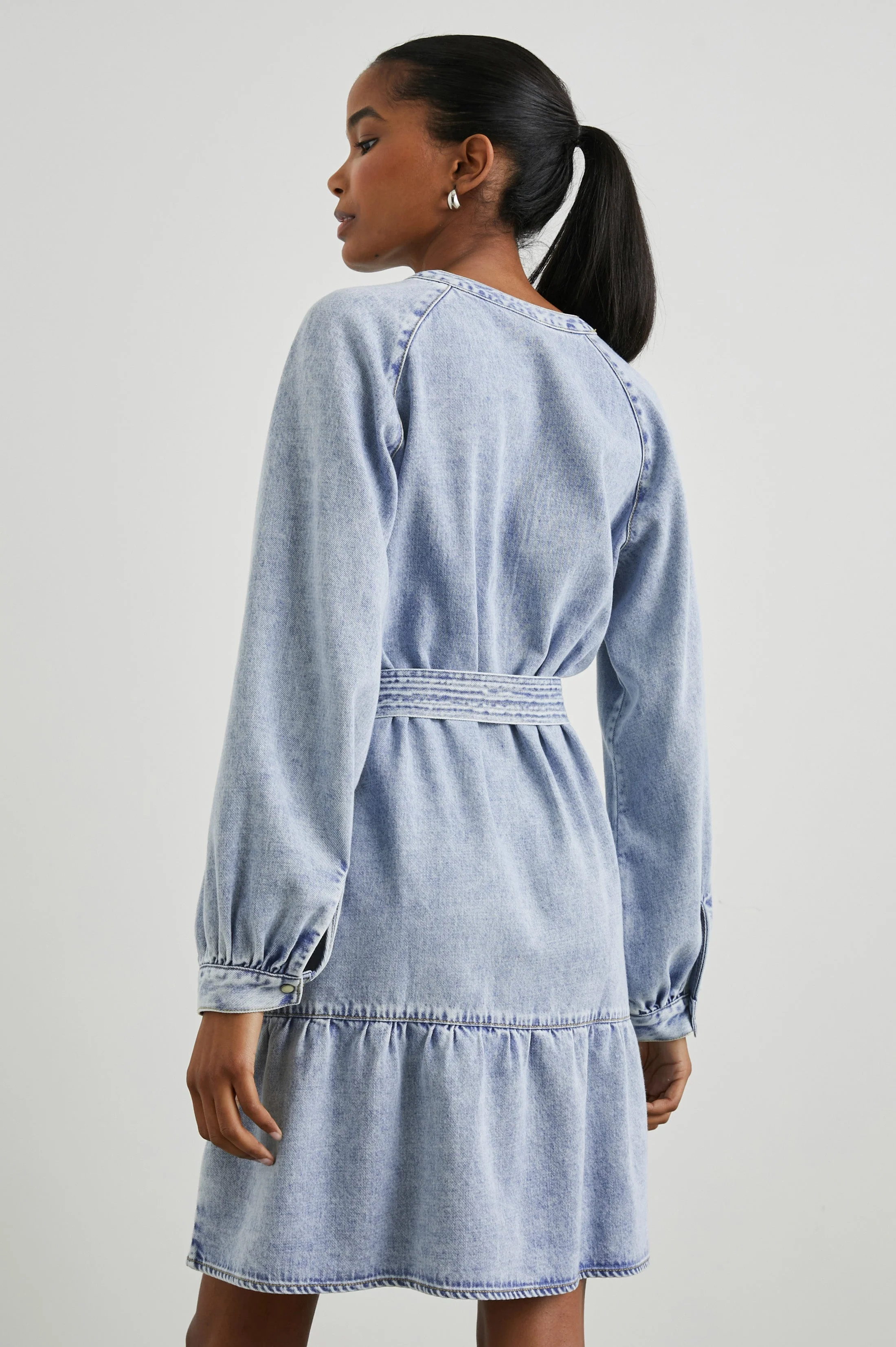 LILA DRESS - FADED INDIGO - Image 6