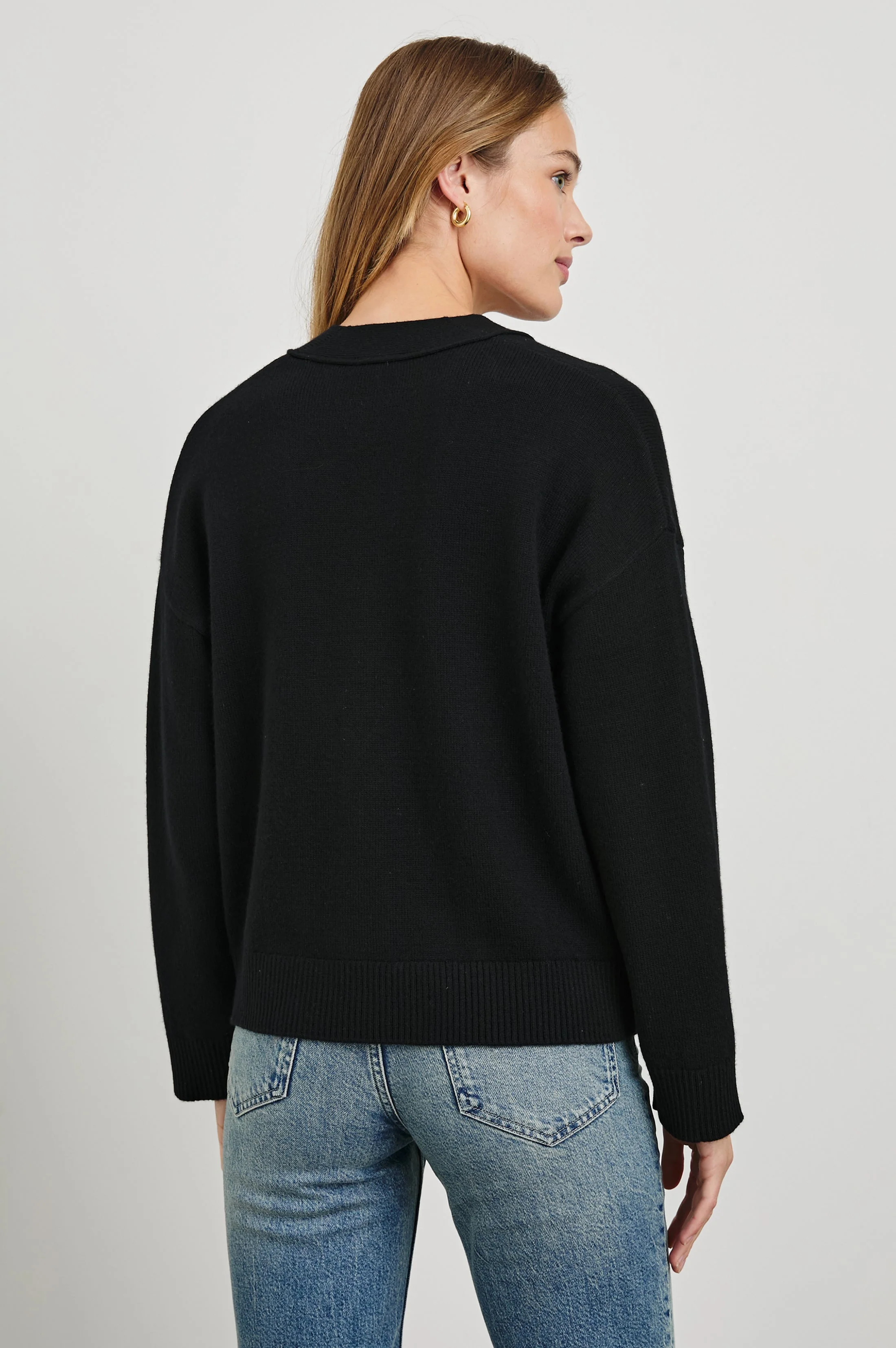 LINDI CARDIGAN - BLACK - Image 5