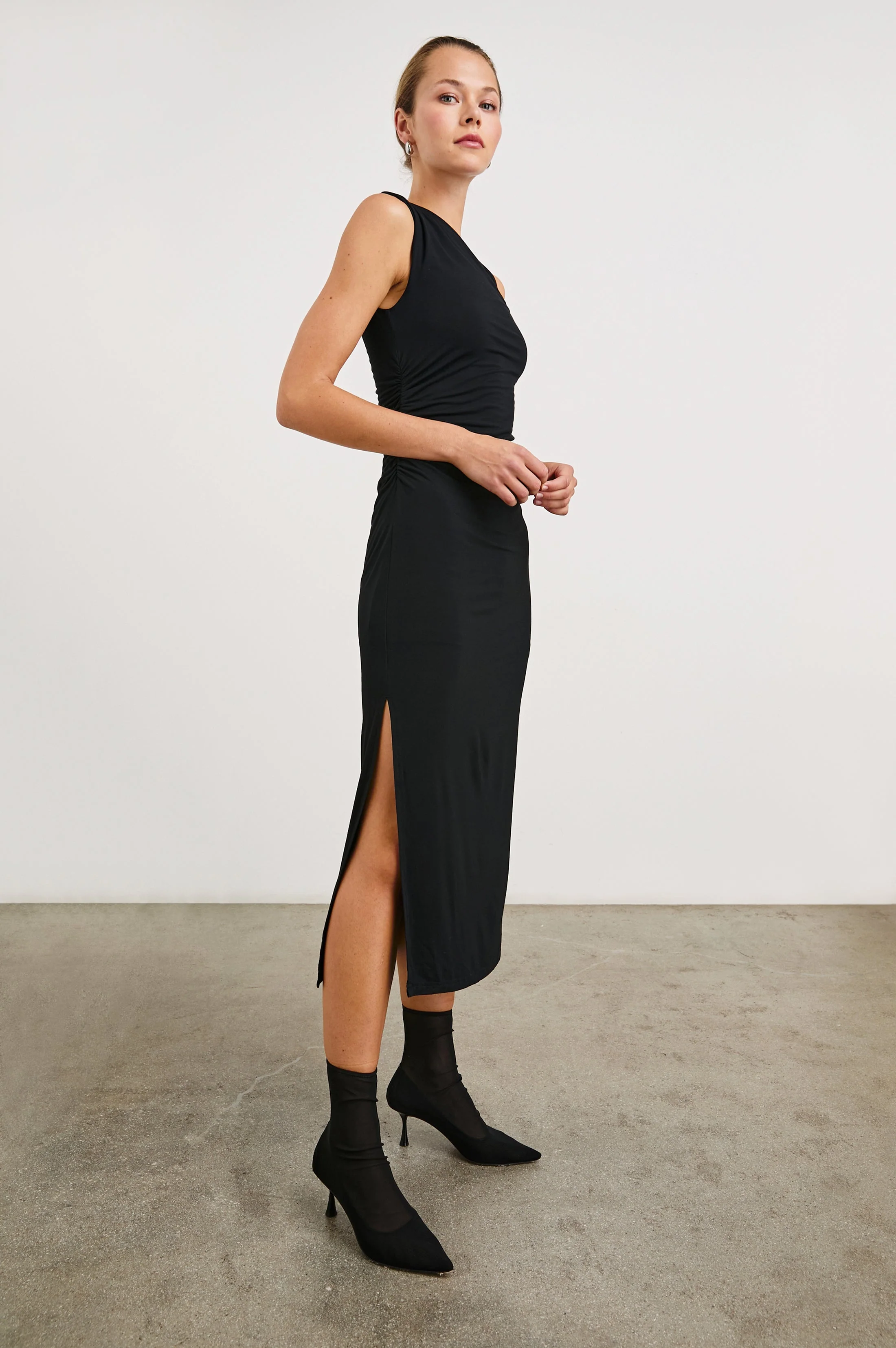 LOLA DRESS - BLACK ONYX - Image 2