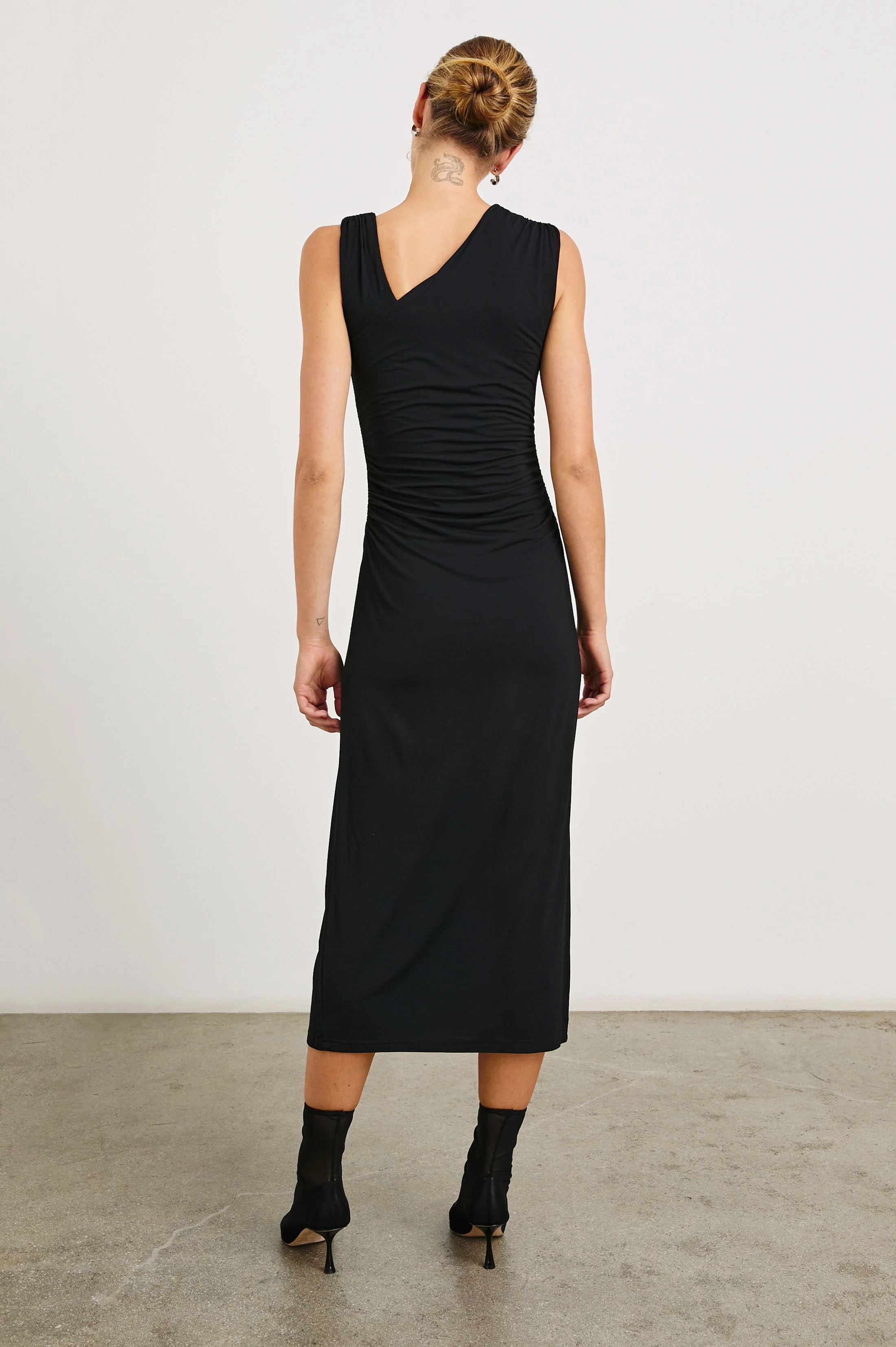 LOLA DRESS - BLACK ONYX - Image 3