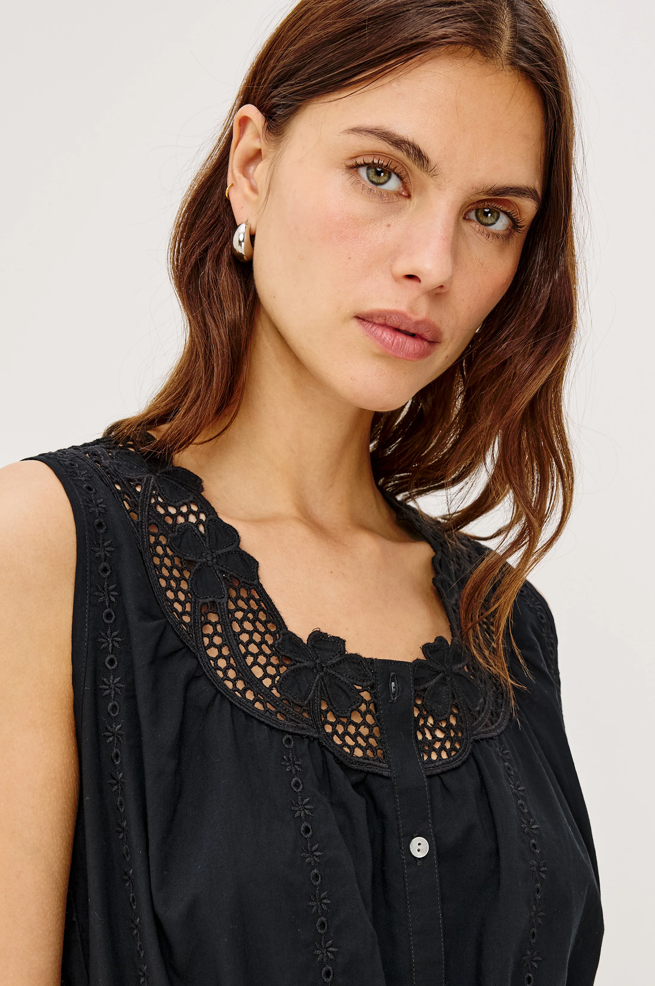 LORINA DRESS - BLACK - Image 2