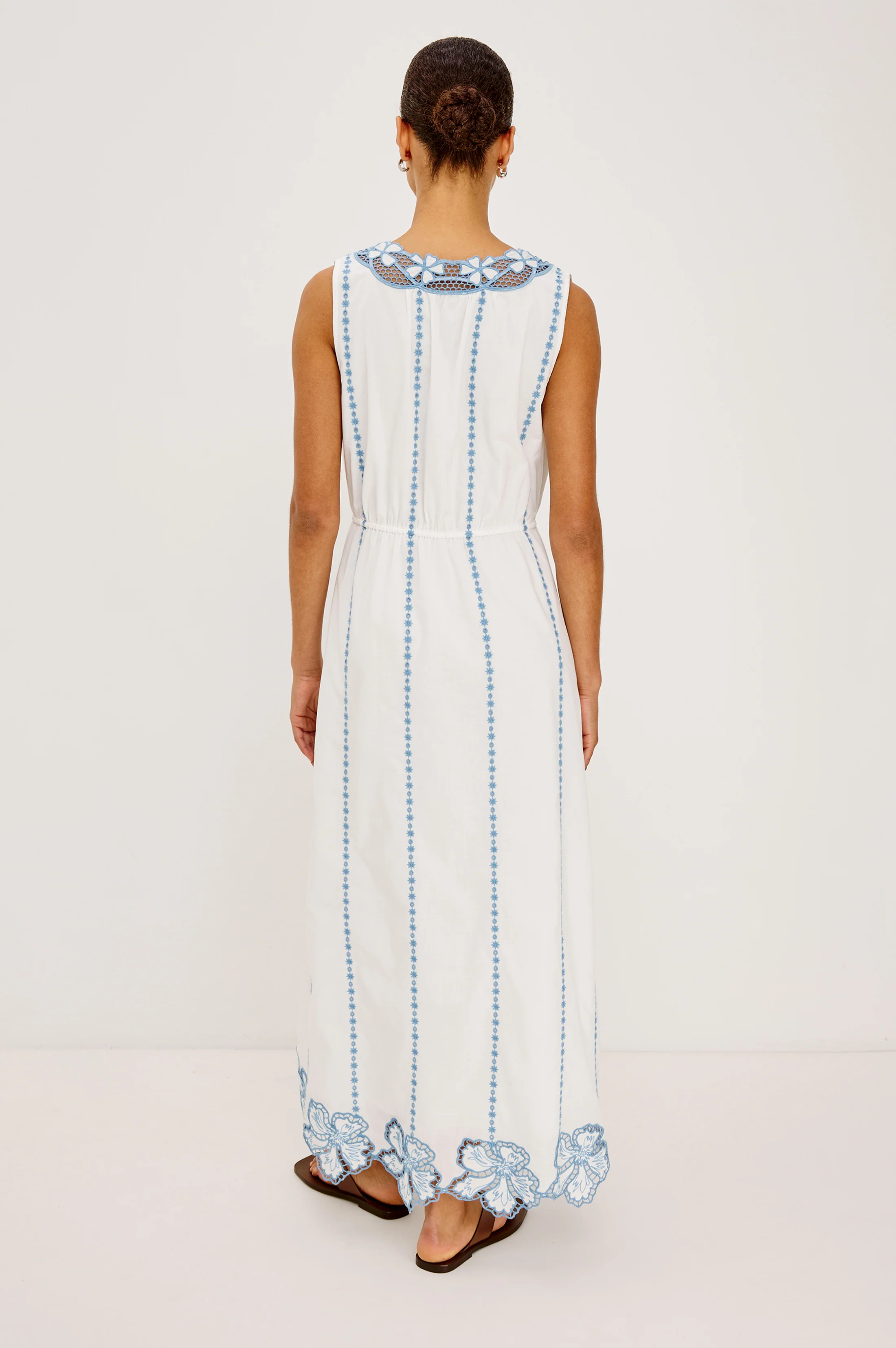 LORINA DRESS - WHITE - Image 5