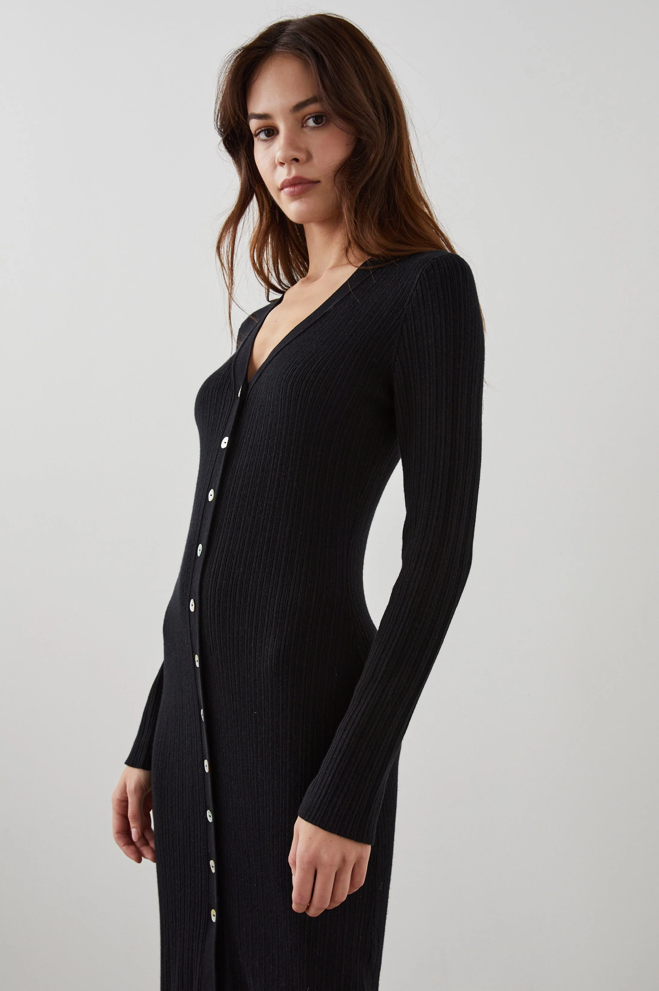 LORRAINE DRESS - BLACK - Image 4