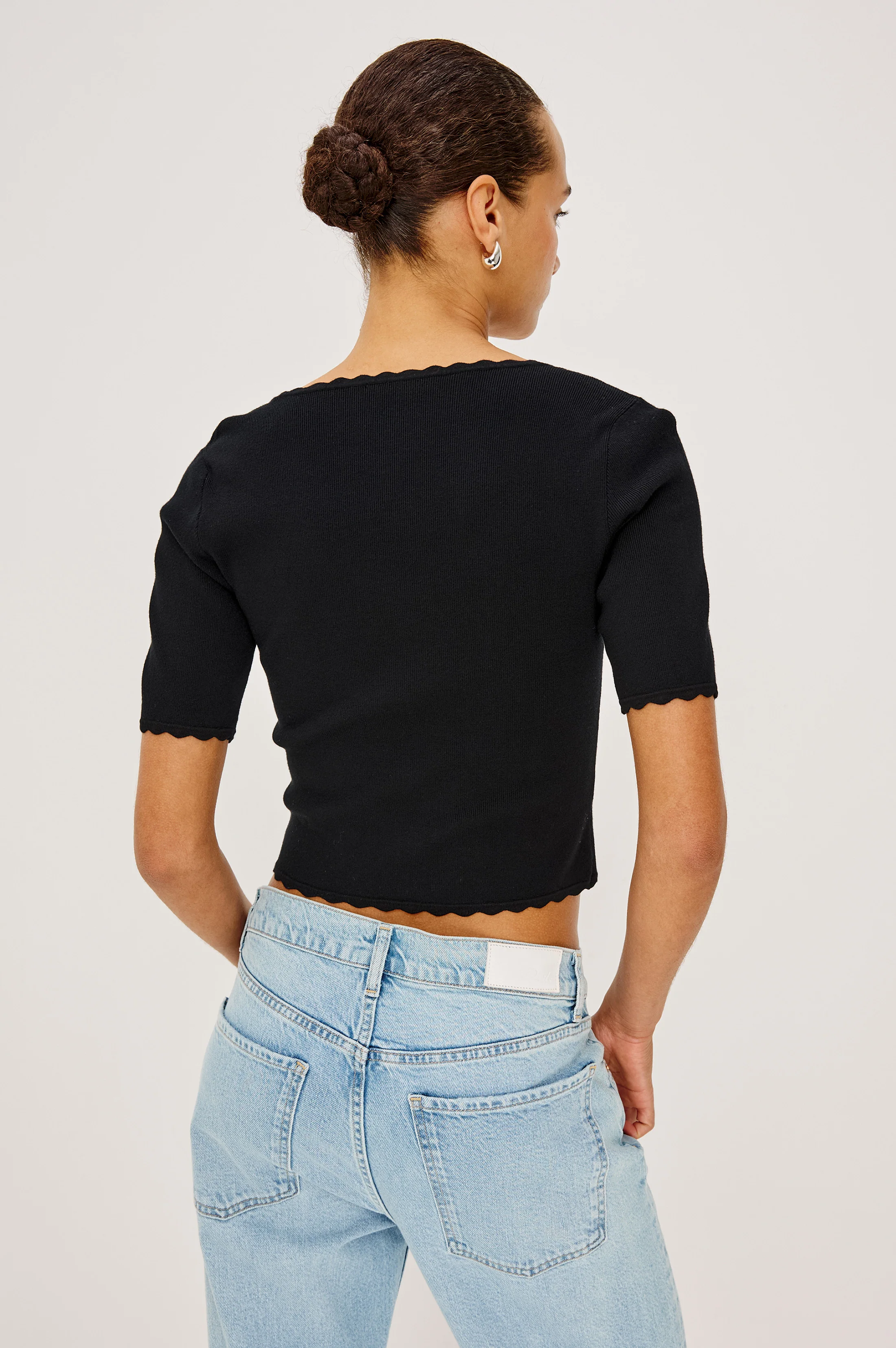 LOUANNA TOP - BLACK - Image 5