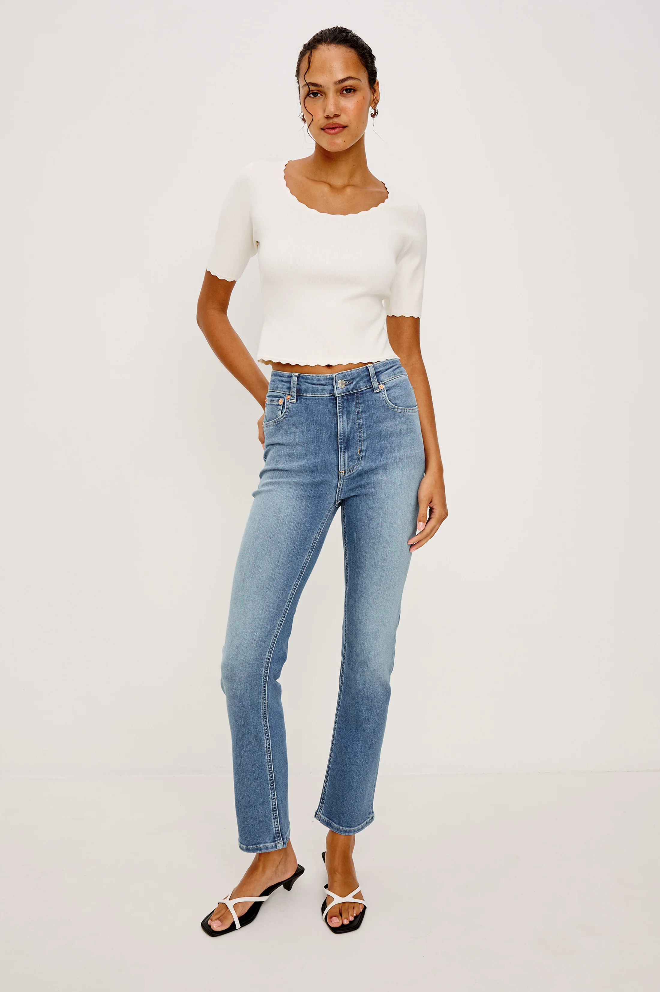 LOUANNA TOP - IVORY - Image 3