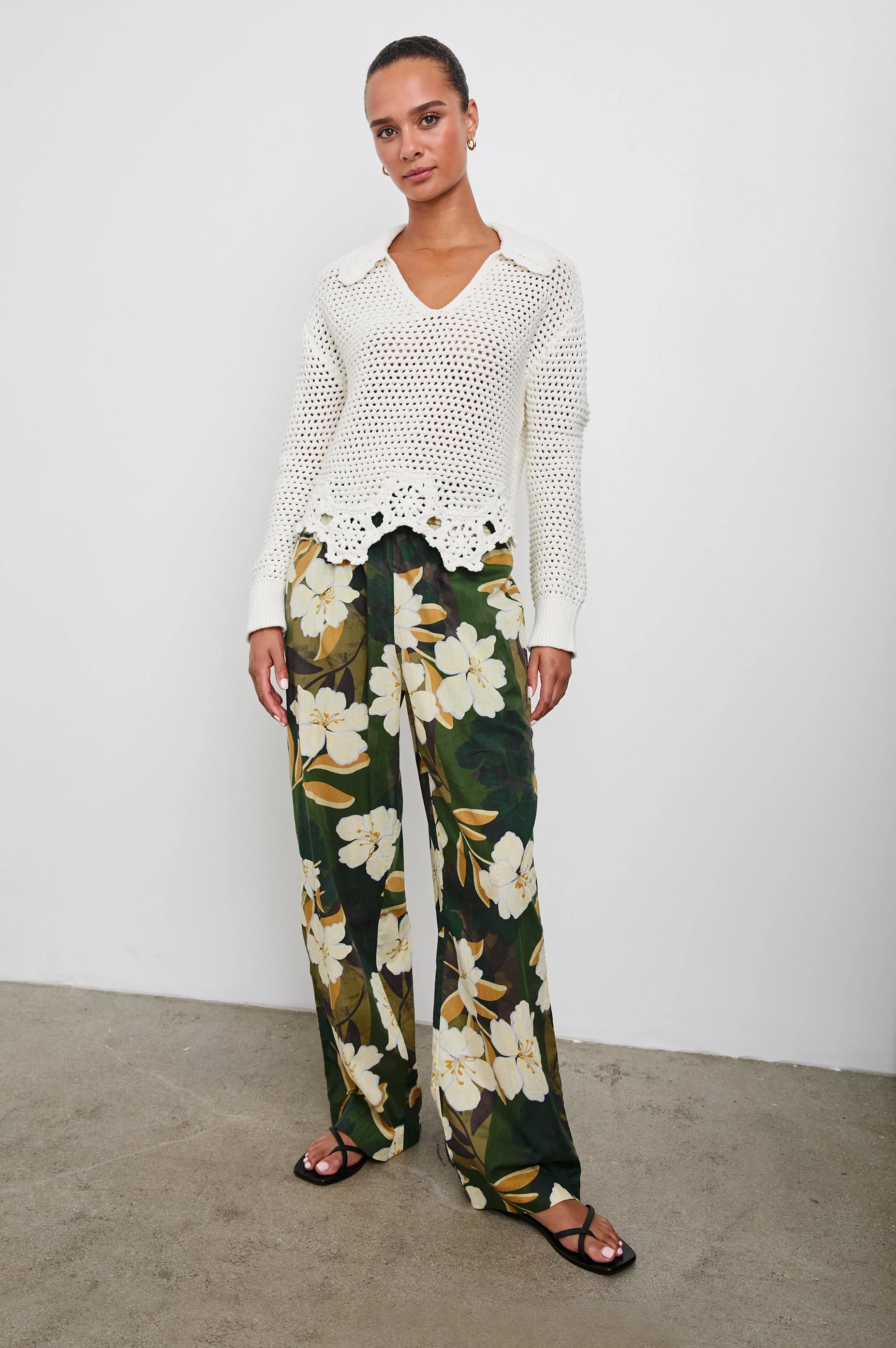 LOUISE SWEATER - IVORY - Image 4