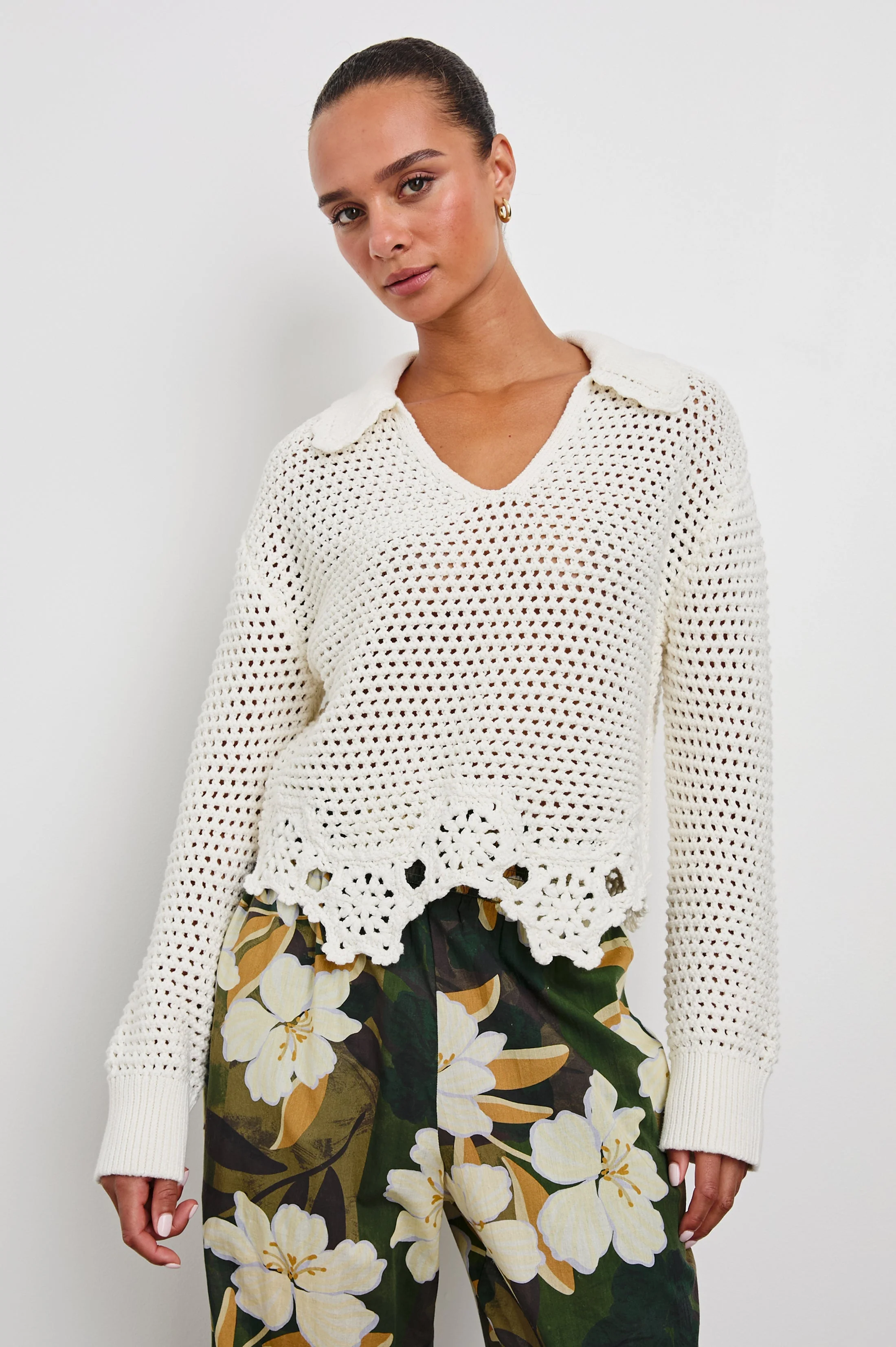 LOUISE SWEATER - IVORY - Image 5