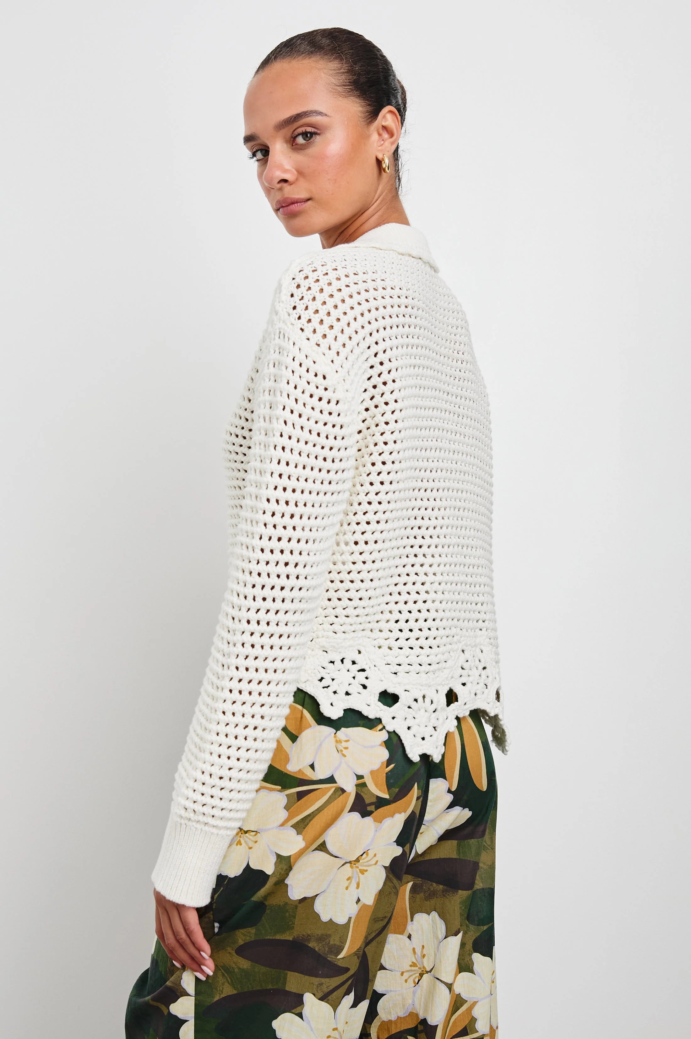 LOUISE SWEATER - IVORY - Image 7