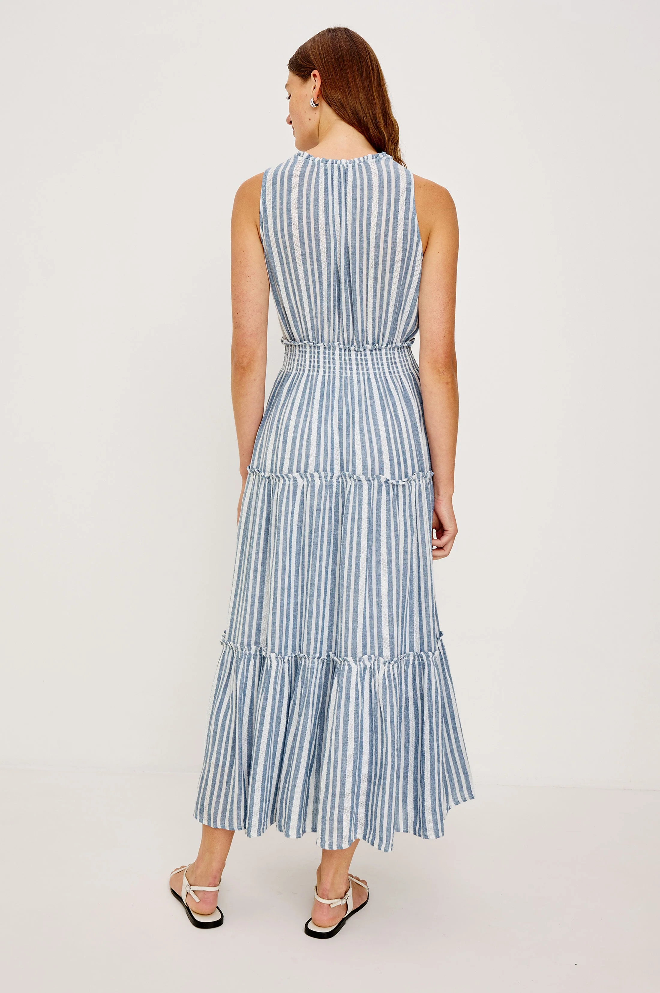 LOULOU DRESS - JALISCO STRIPE - Image 7