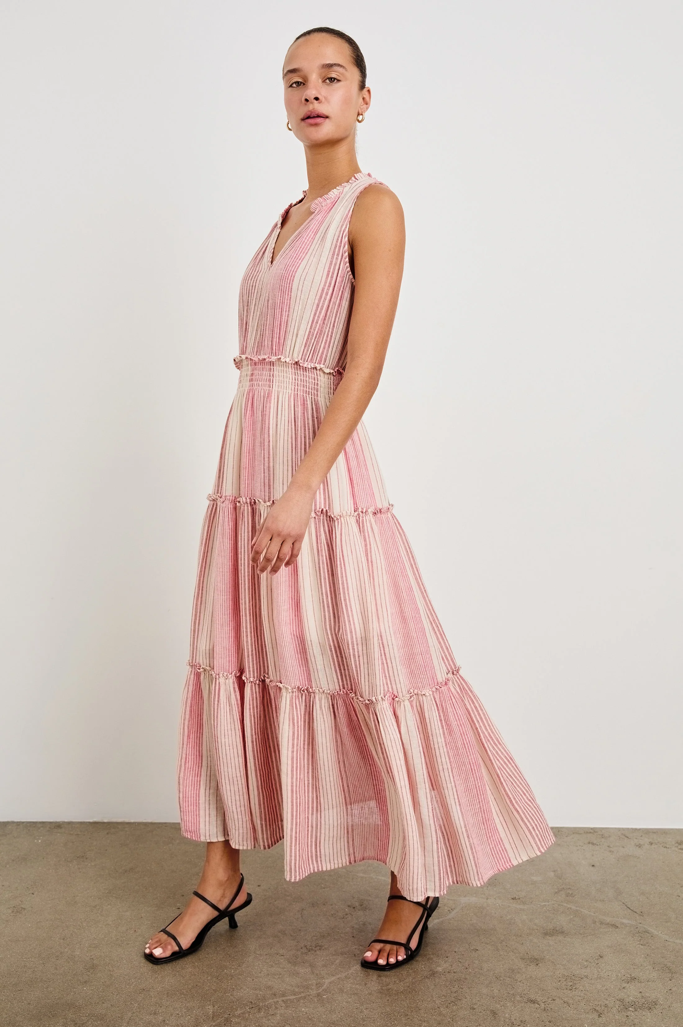 LOULOU DRESS - SALERNO STRIPE