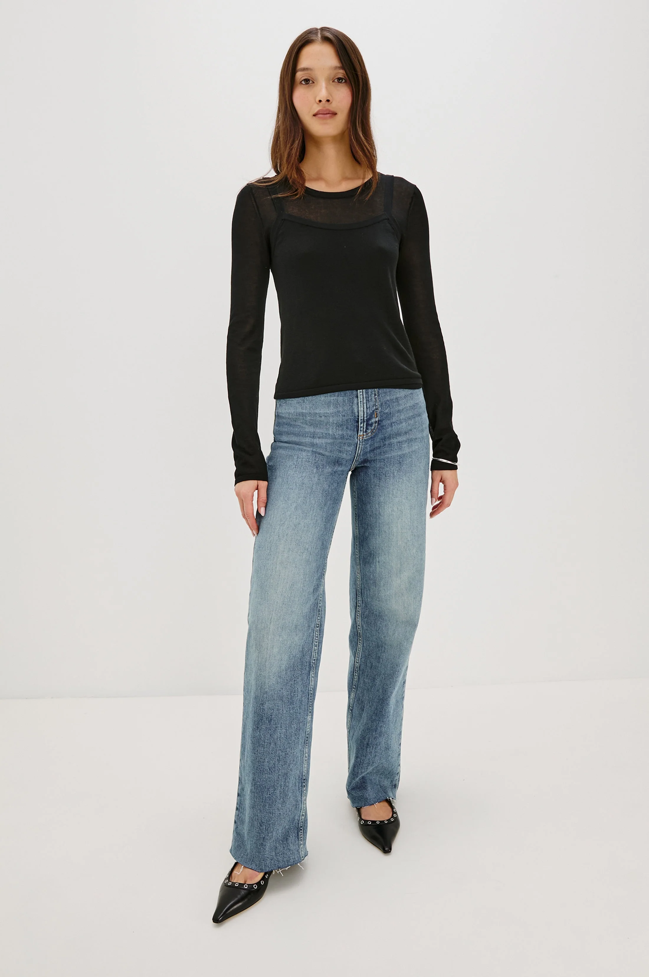 LOVISA TOP - BLACK - Image 4