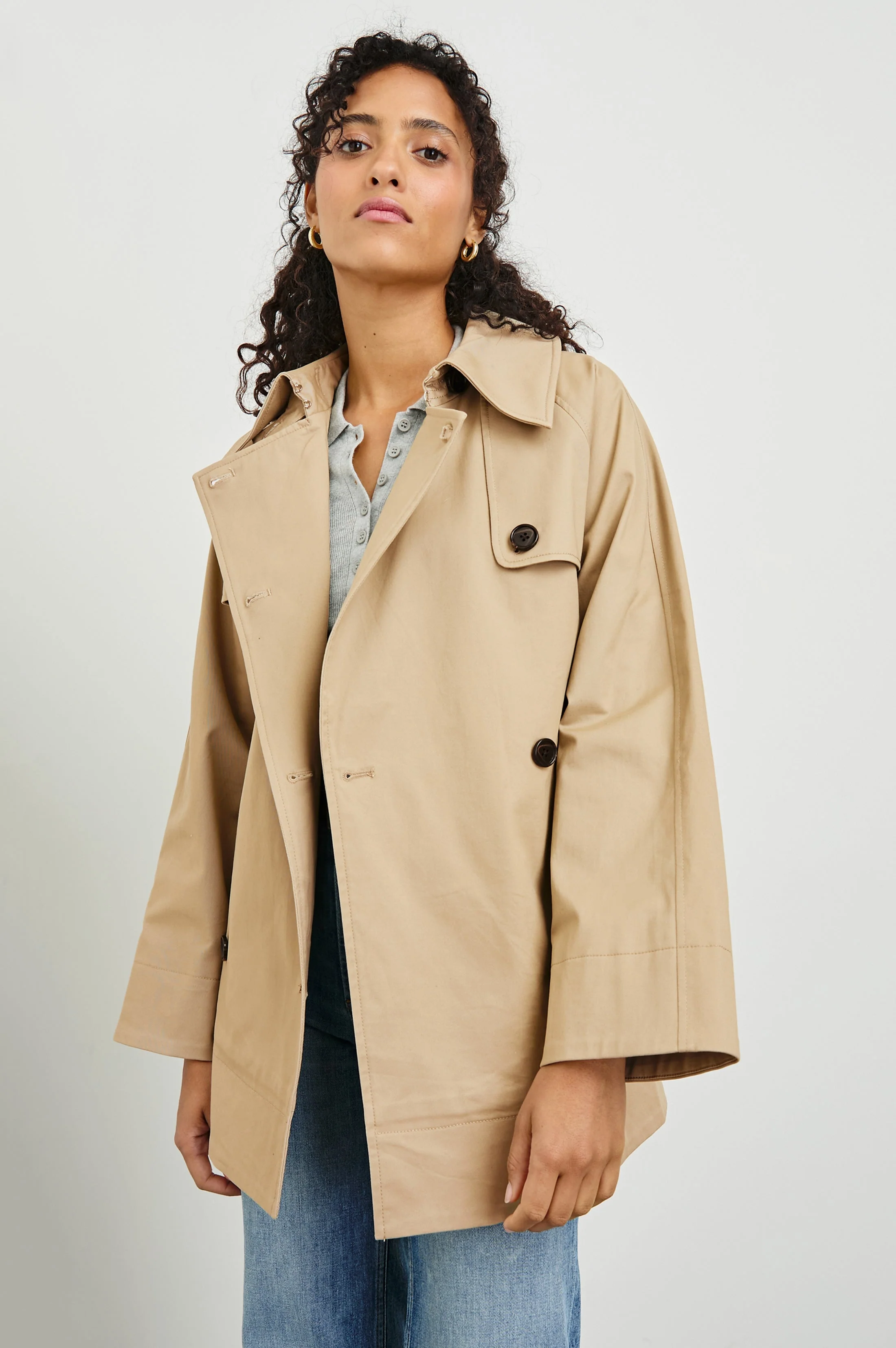 LUCIEN JACKET - TAUPE - Image 4