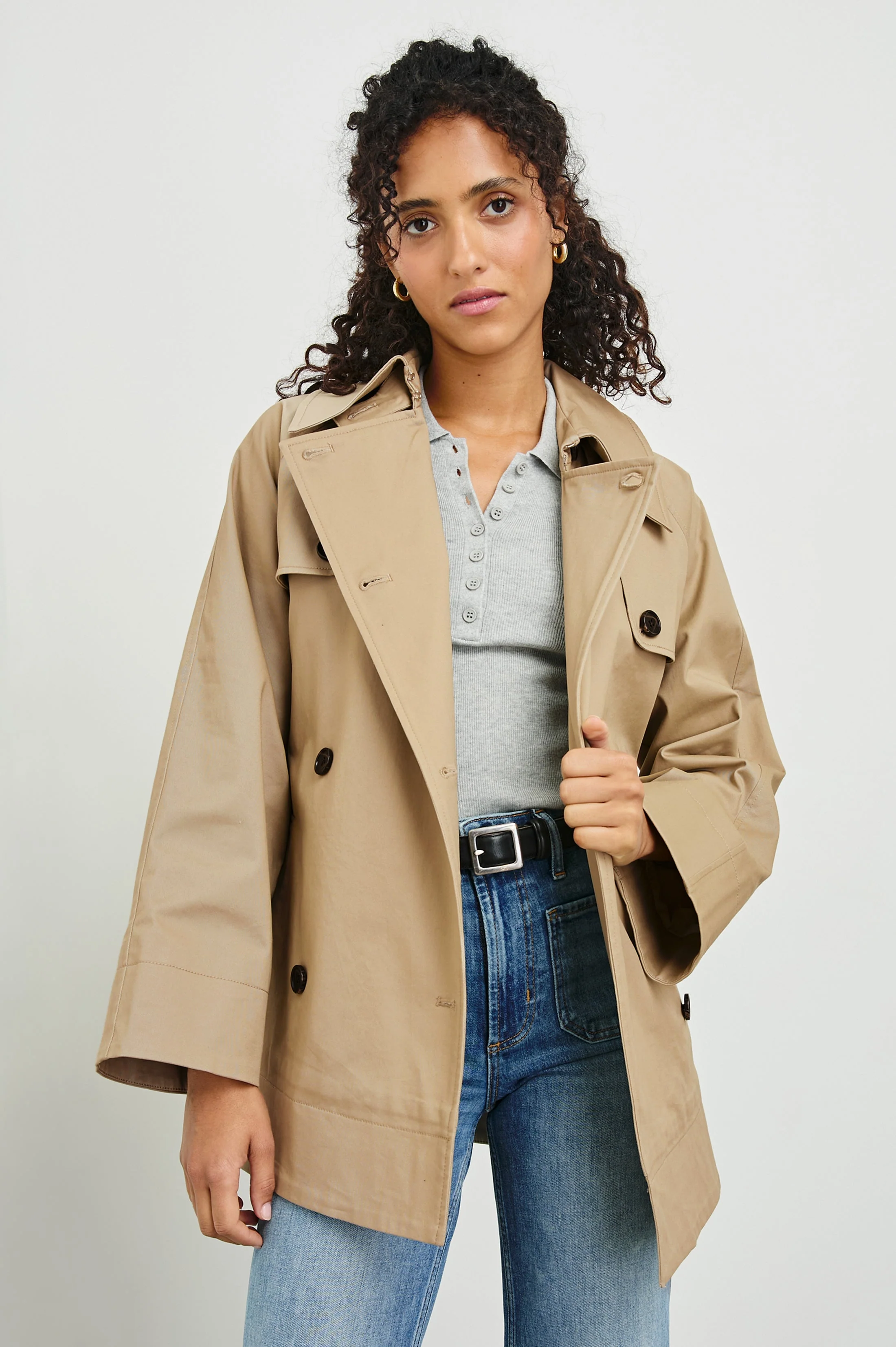 LUCIEN JACKET - TAUPE - Image 6