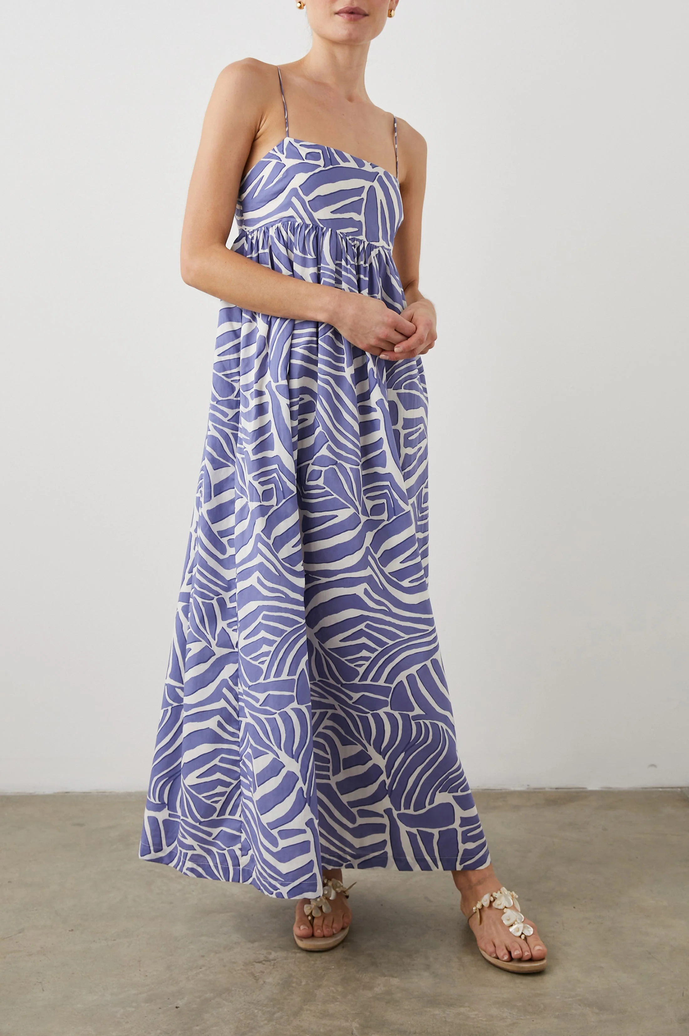 LUCILLE DRESS - ISLAND WAVES