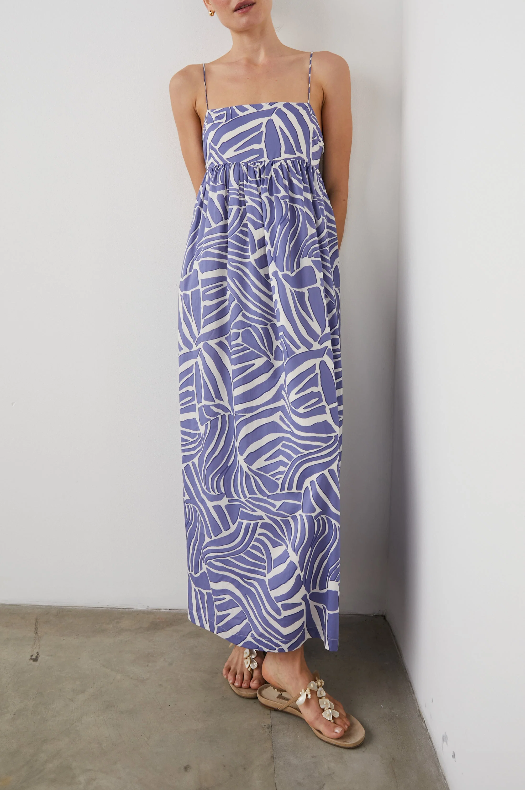 LUCILLE DRESS - ISLAND WAVES - Image 4
