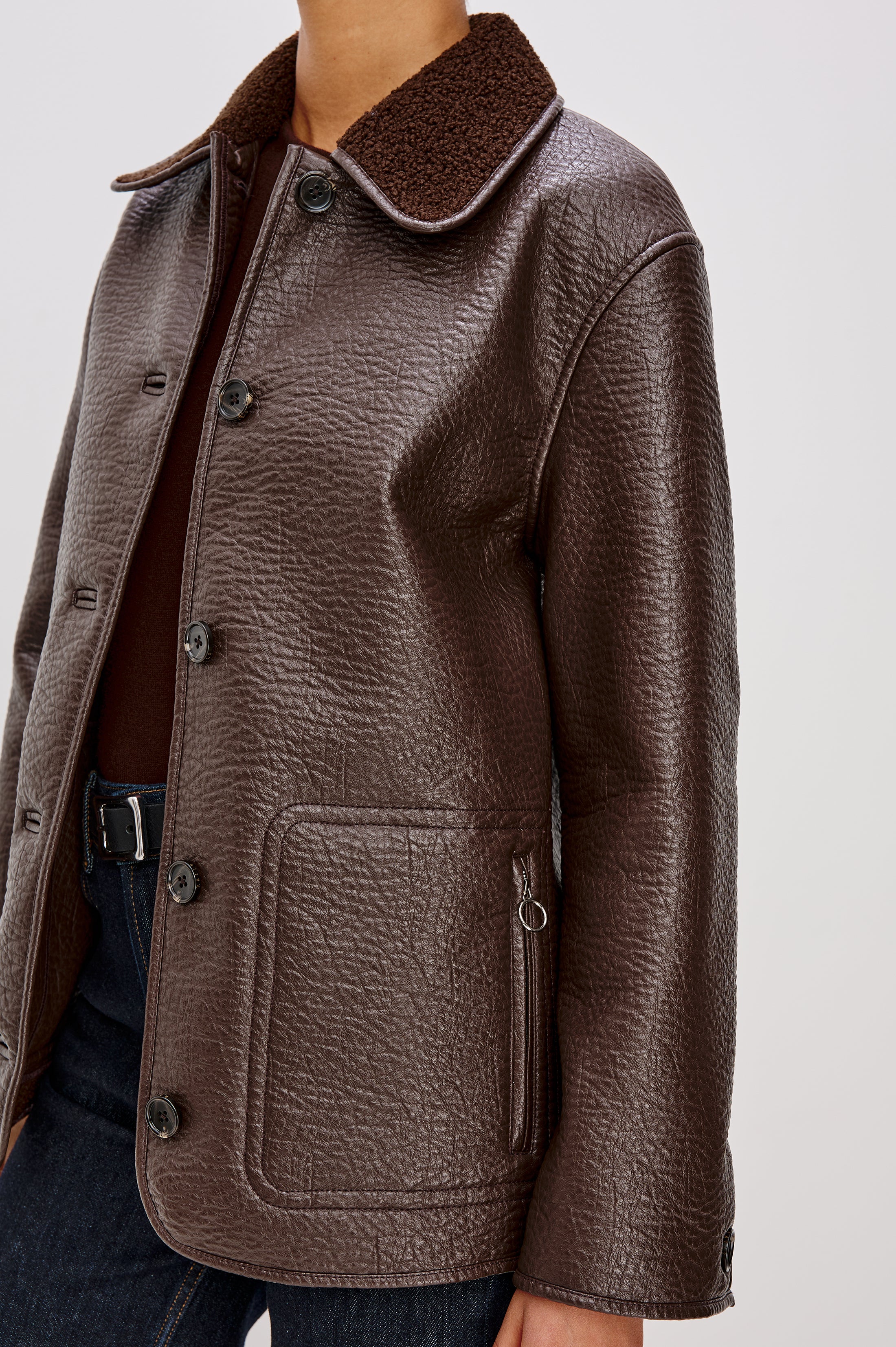 LUIS JACKET - WALNUT - Image 2