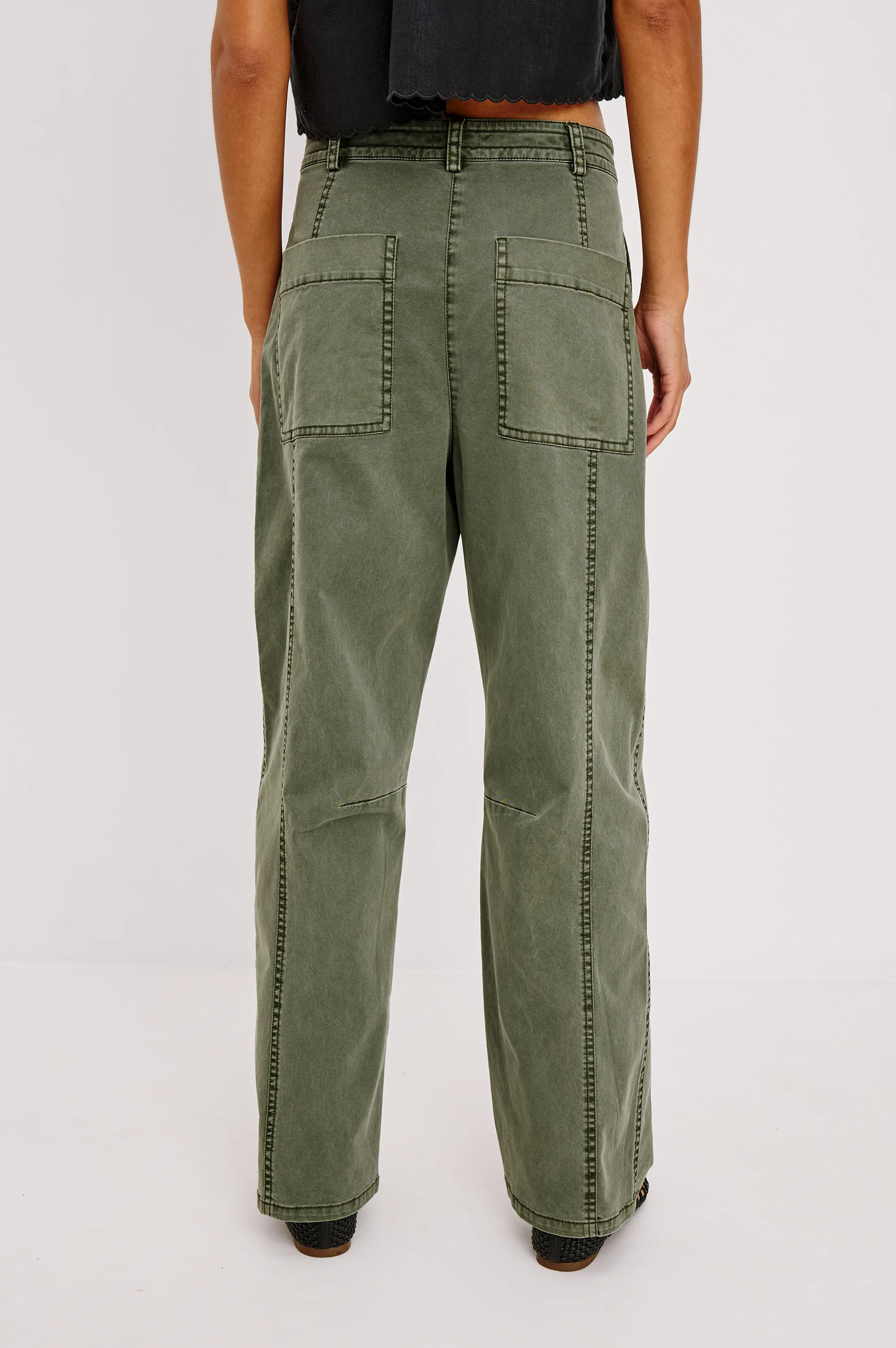 LUNAR PANT - MILITARY OLIVE - Image 4
