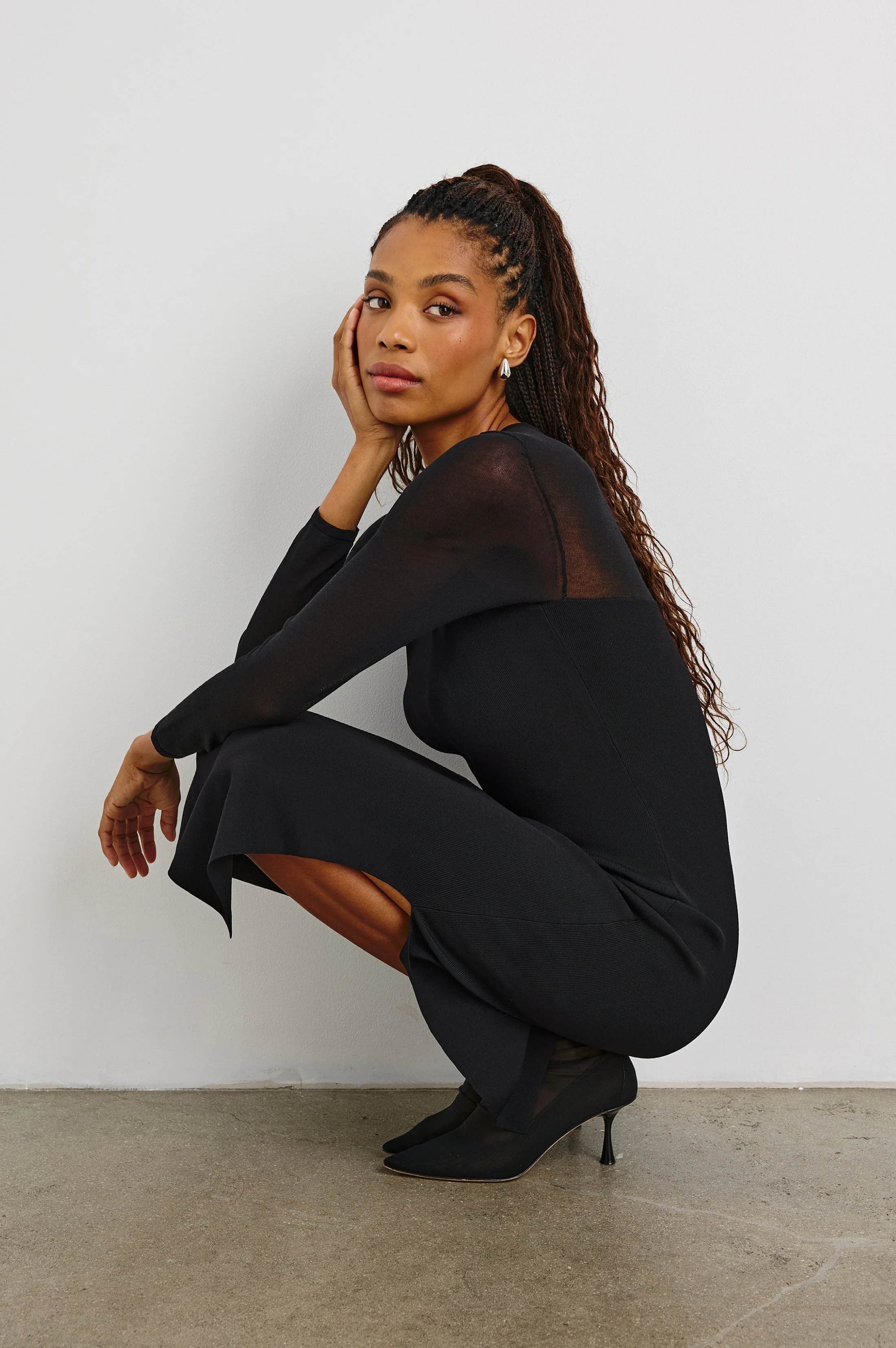 LUZ DRESS - BLACK - Image 5