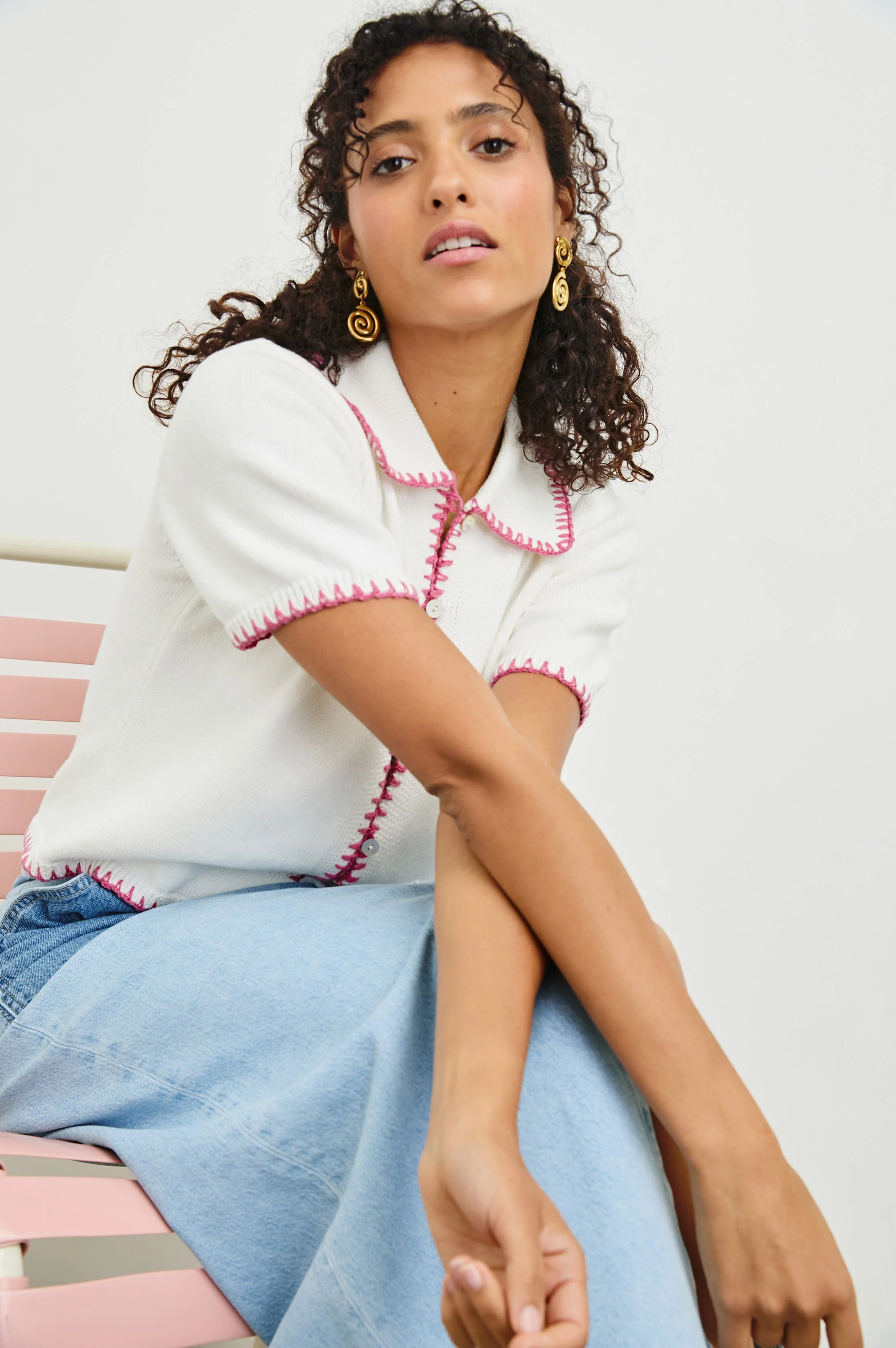 MALIAH TOP - IVORY HIBISCUS - Image 4